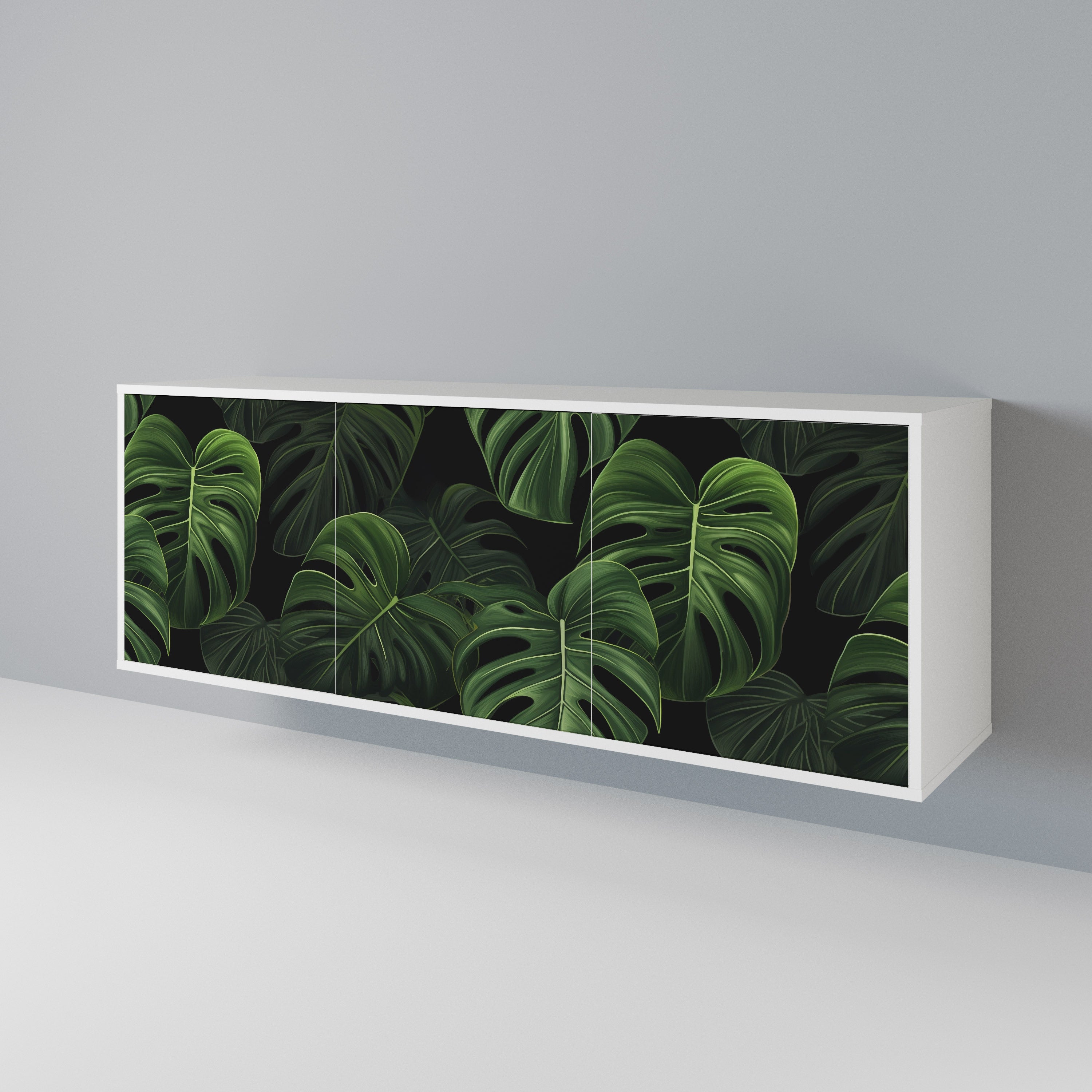INFINITE MONSTERA Aparador de 3 Puertas