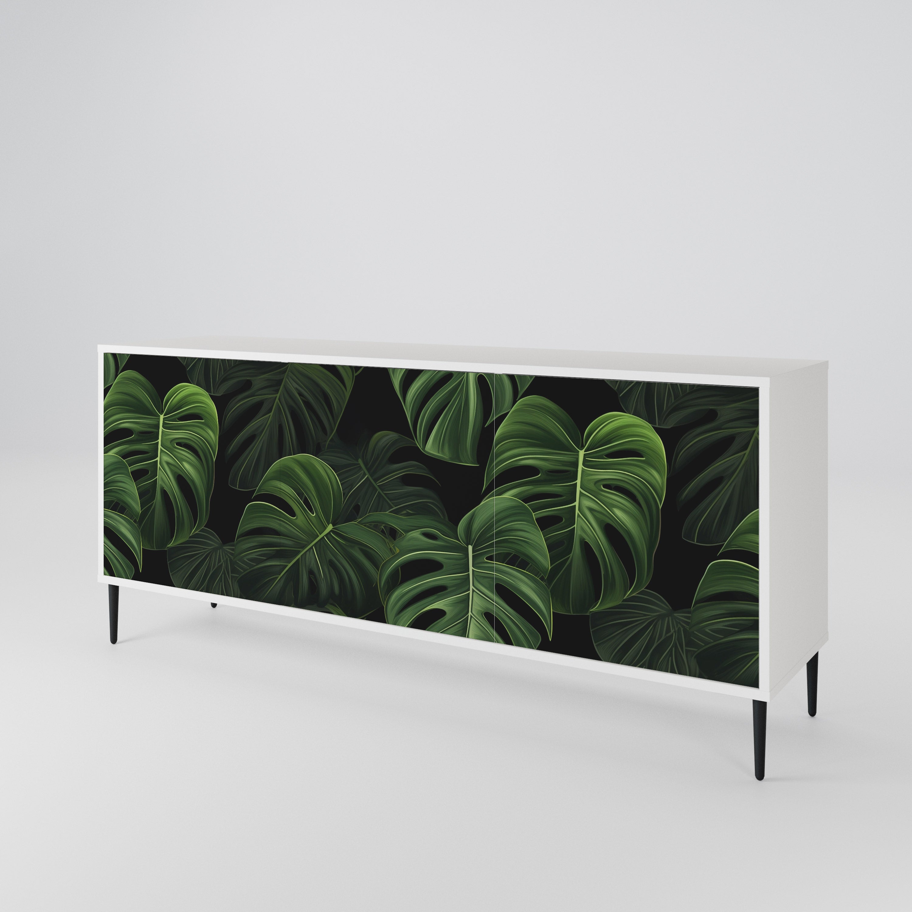 INFINITE MONSTERA Aparador de 3 Puertas
