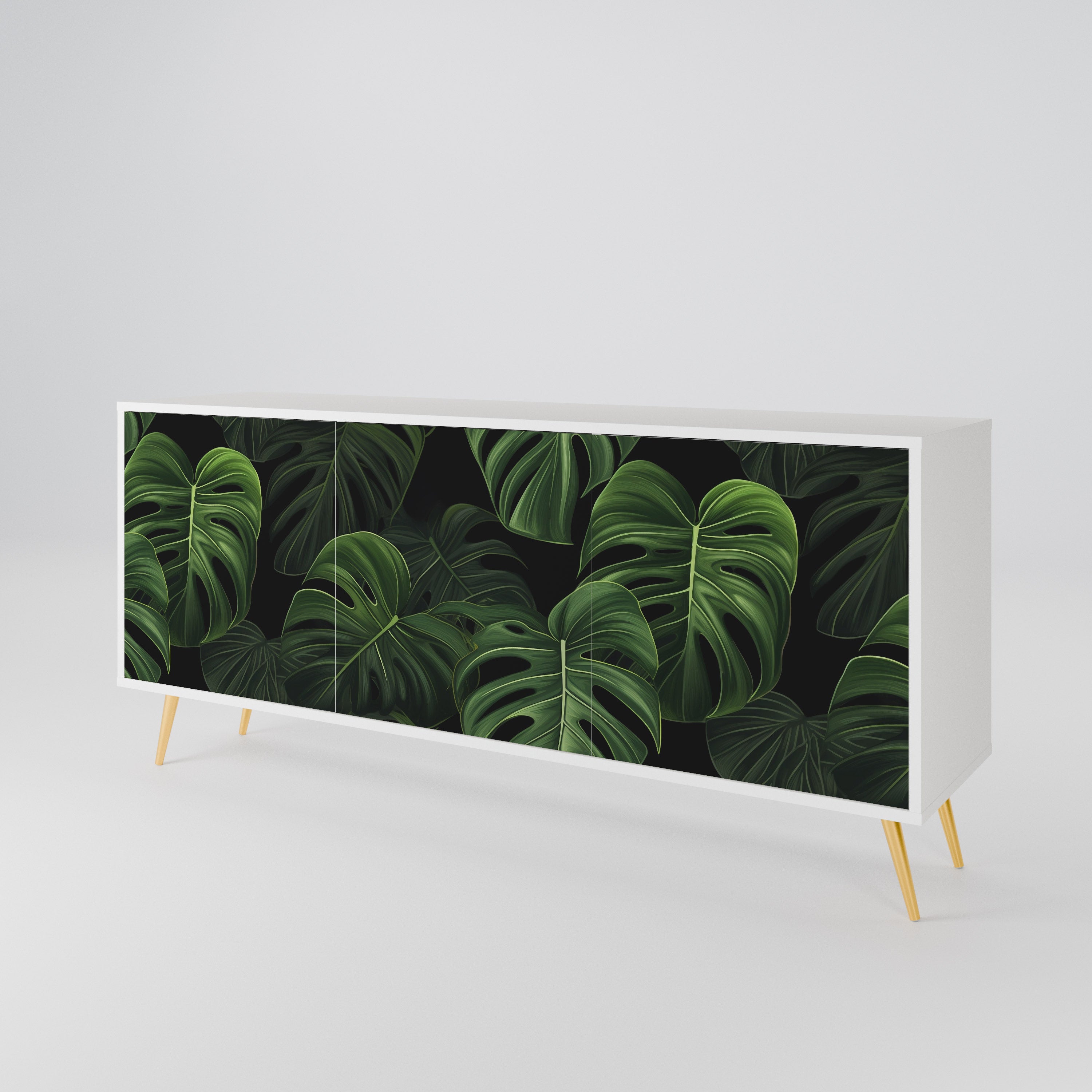INFINITE MONSTERA Aparador de 3 Puertas