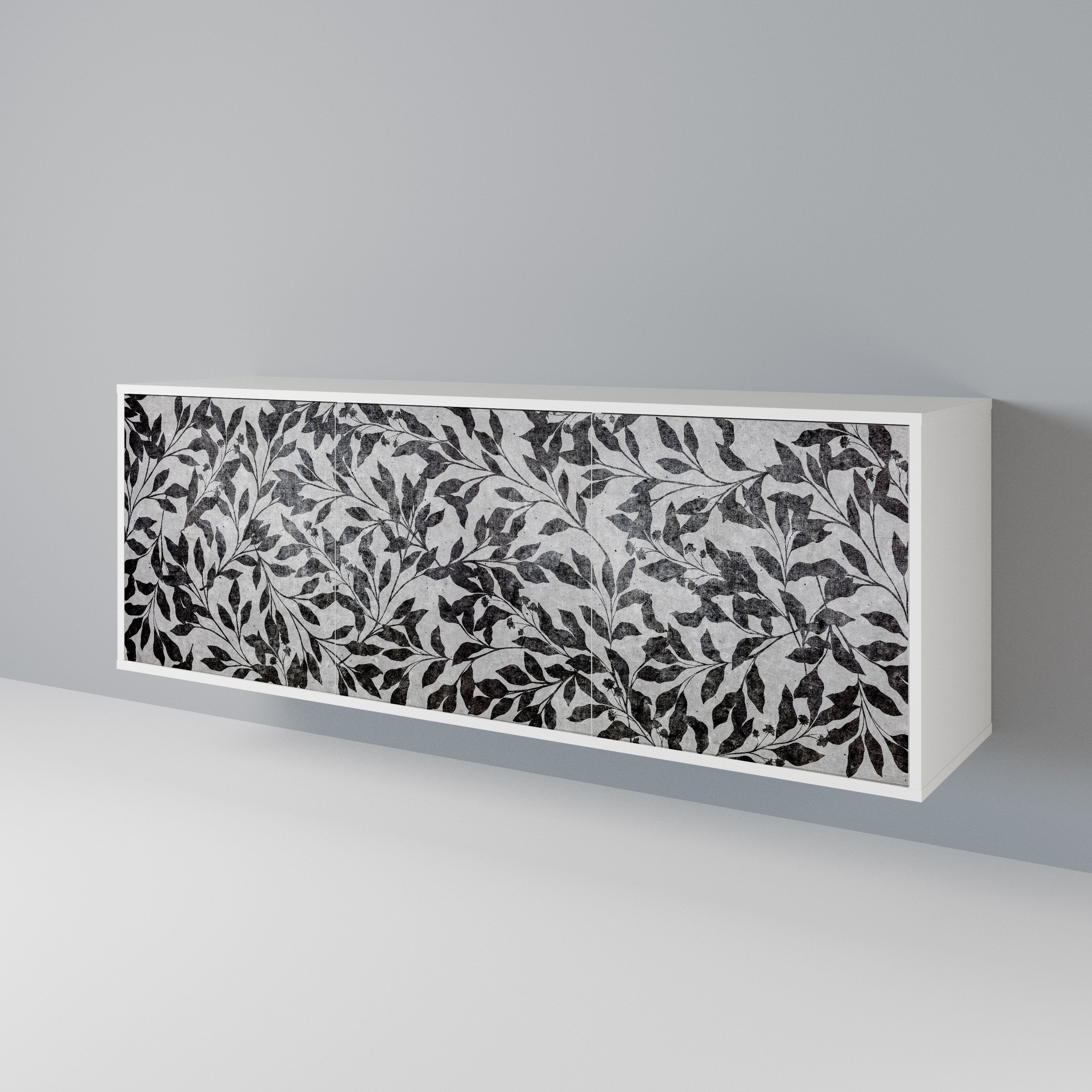 CHARCOAL SPROUT Aparador de 3 Puertas