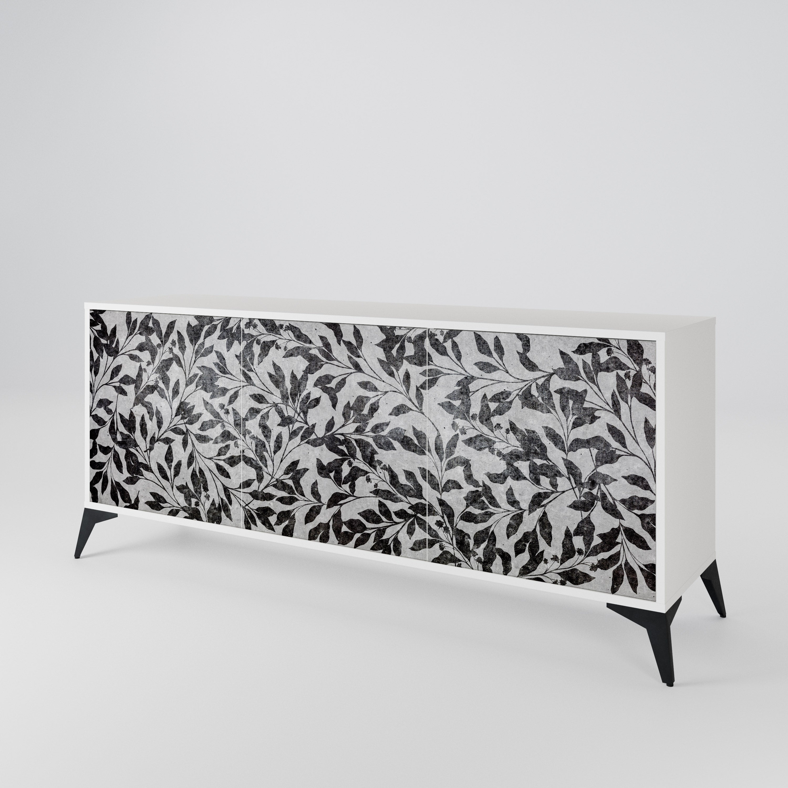 CHARCOAL SPROUT Aparador de 3 Puertas