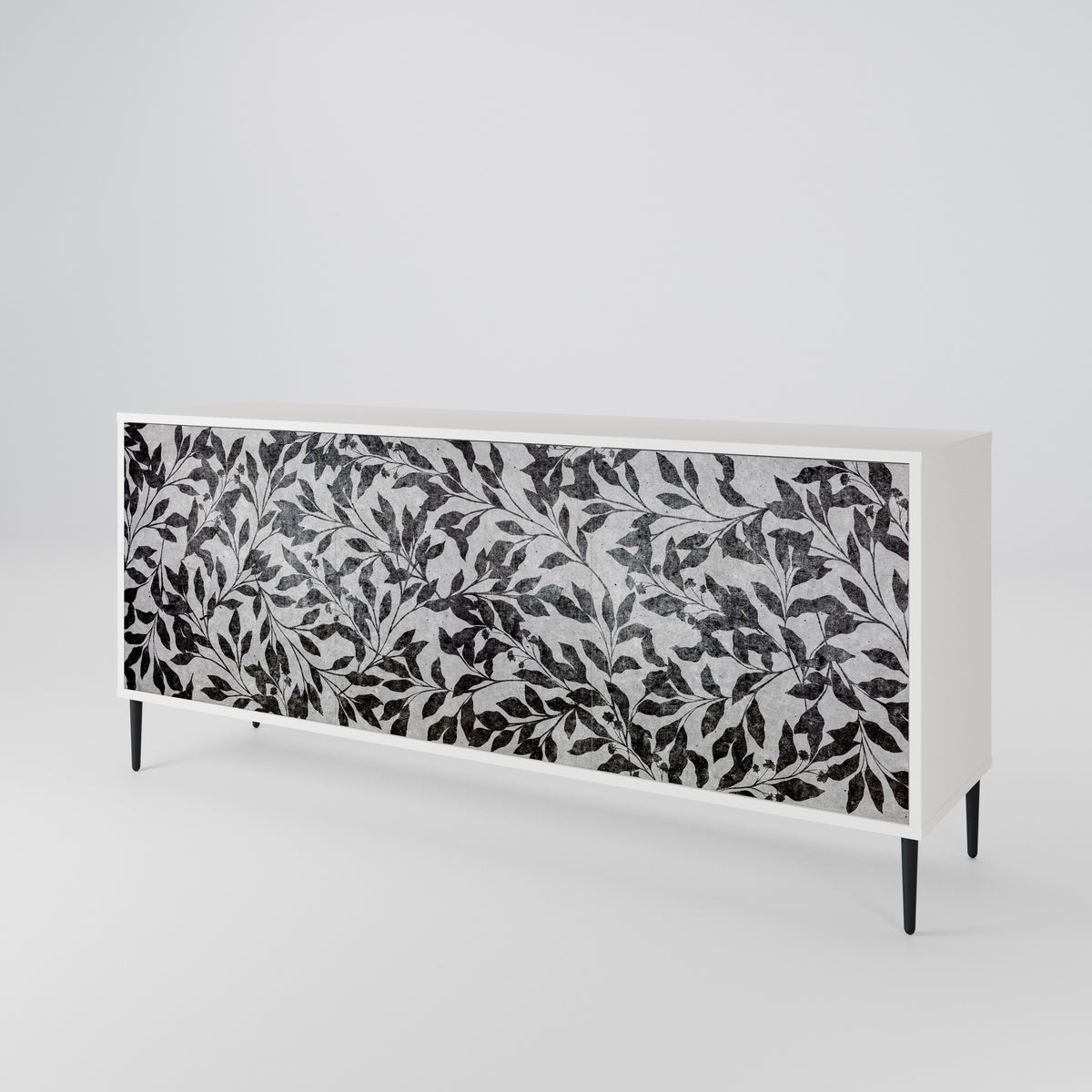 CHARCOAL SPROUT Aparador de 3 Puertas