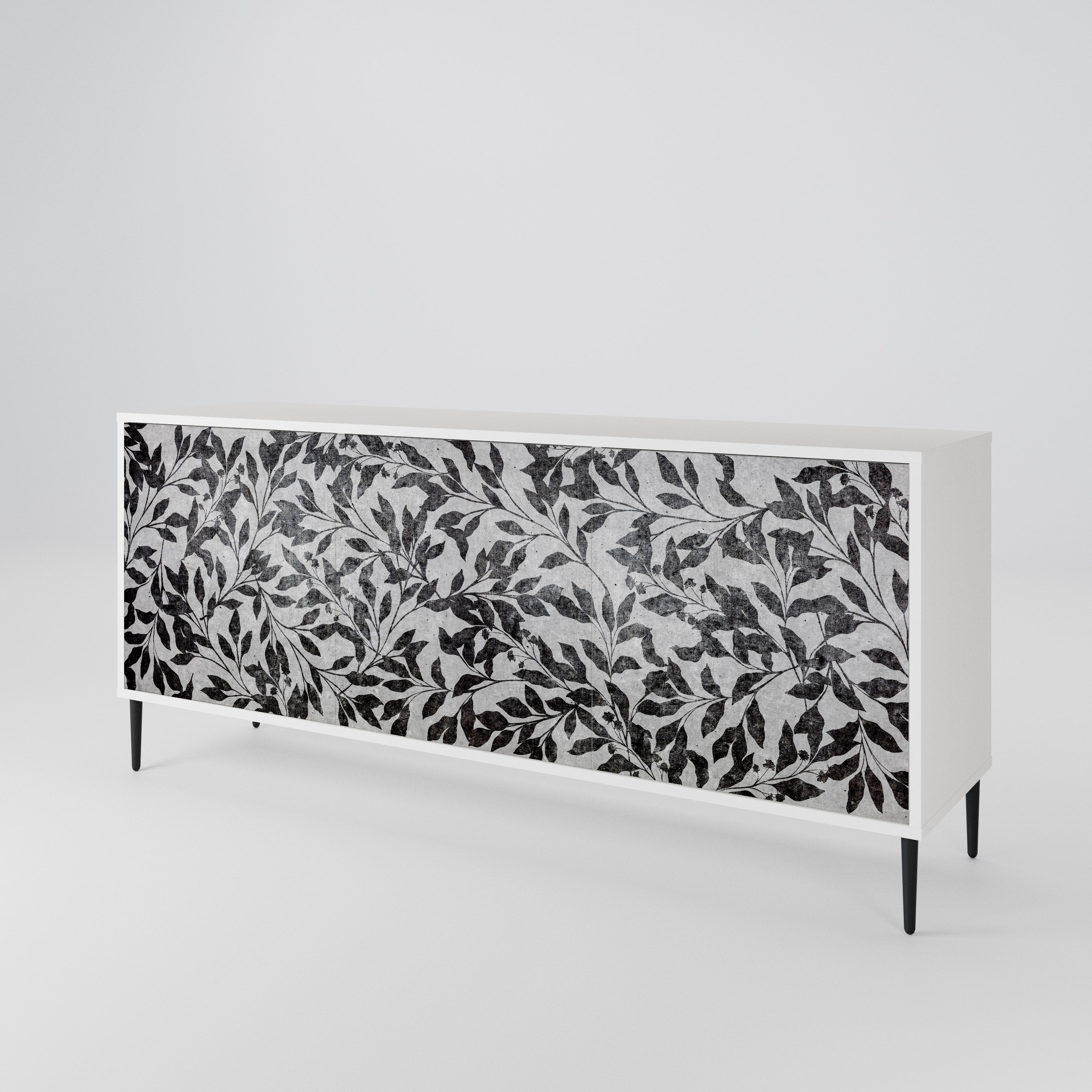CHARCOAL SPROUT Aparador de 3 Puertas