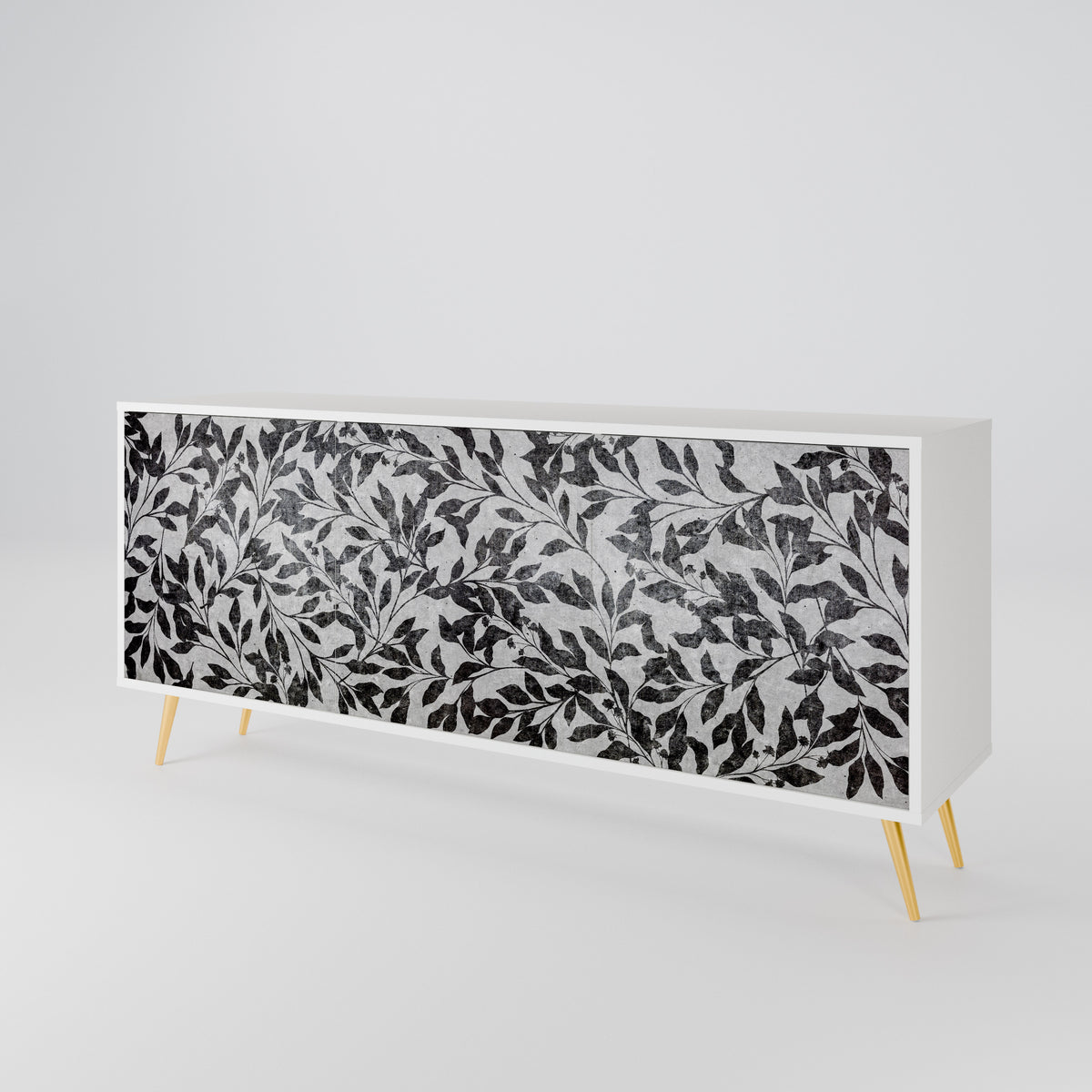 CHARCOAL SPROUT Aparador de 3 Puertas