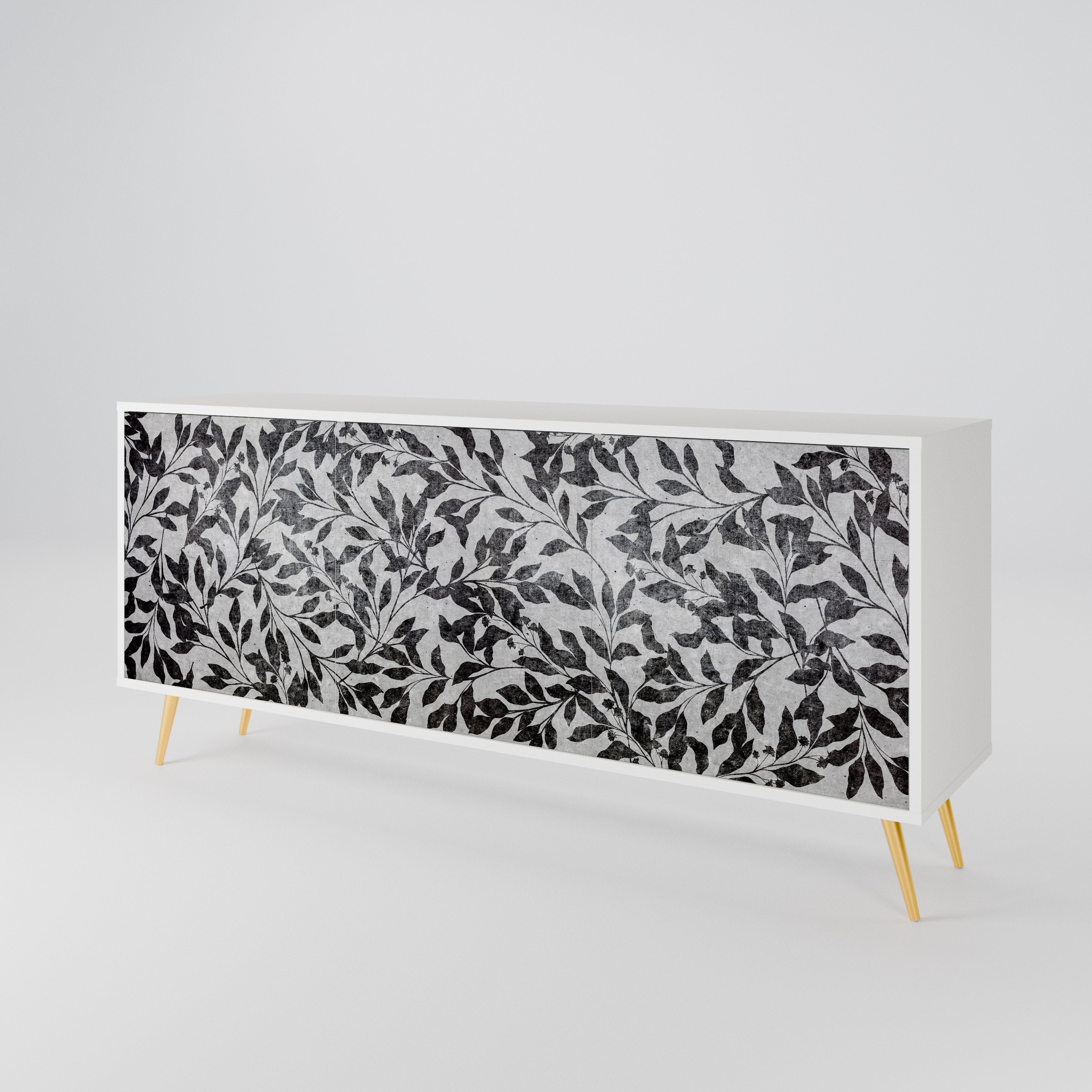 CHARCOAL SPROUT Aparador de 3 Puertas