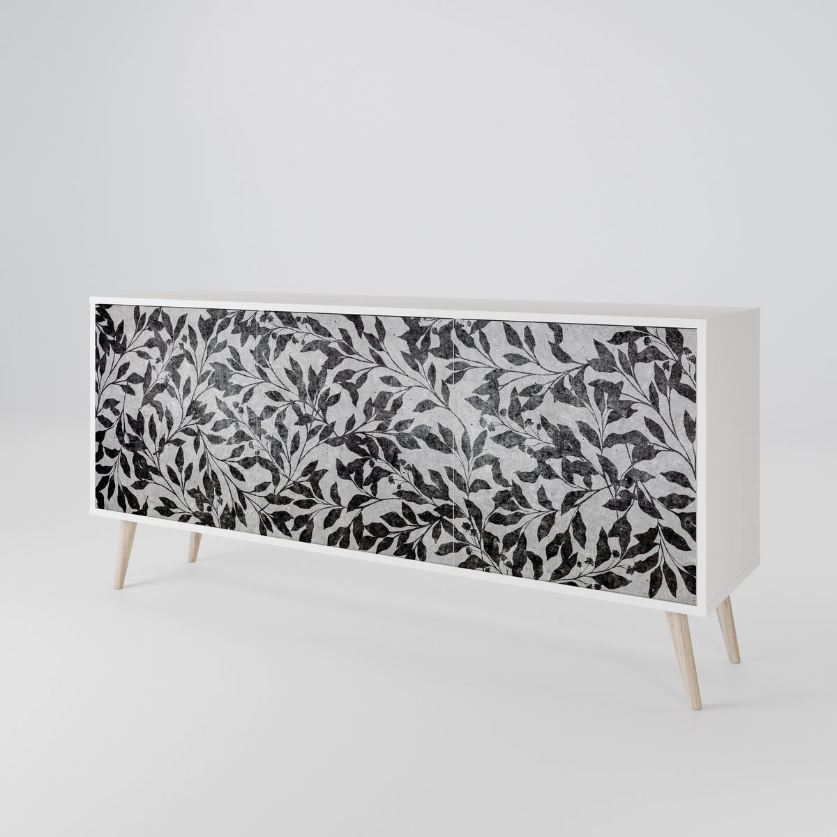 CHARCOAL SPROUT Aparador de 3 Puertas