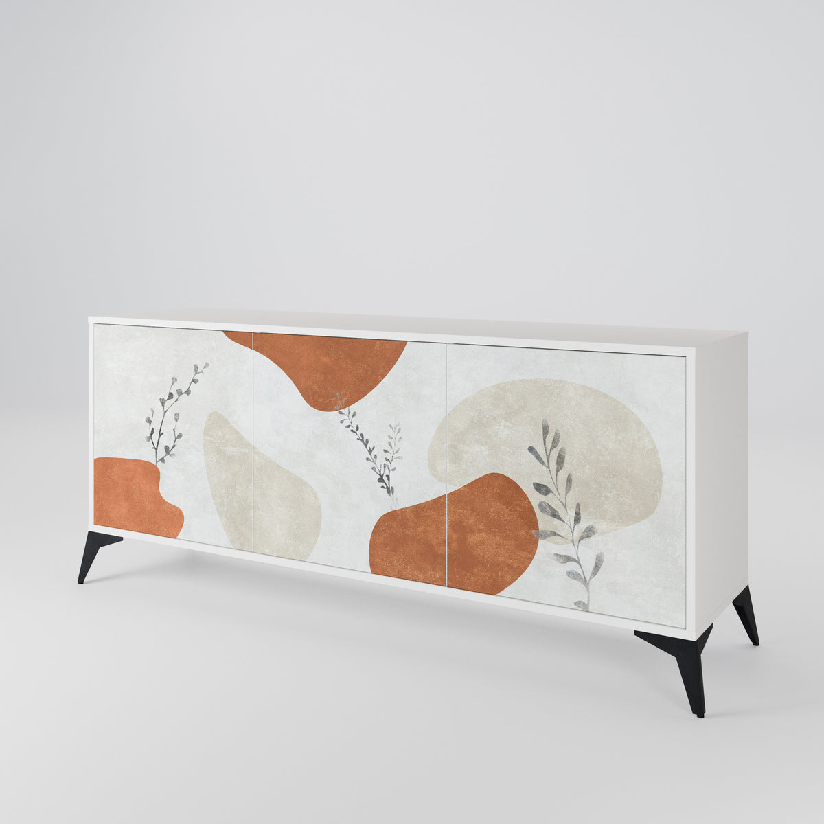 TRANQUIL TWIG Aparador de 3 Puertas