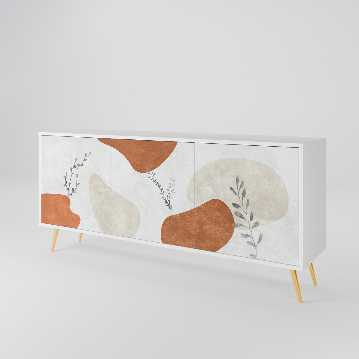 TRANQUIL TWIG Aparador de 3 Puertas