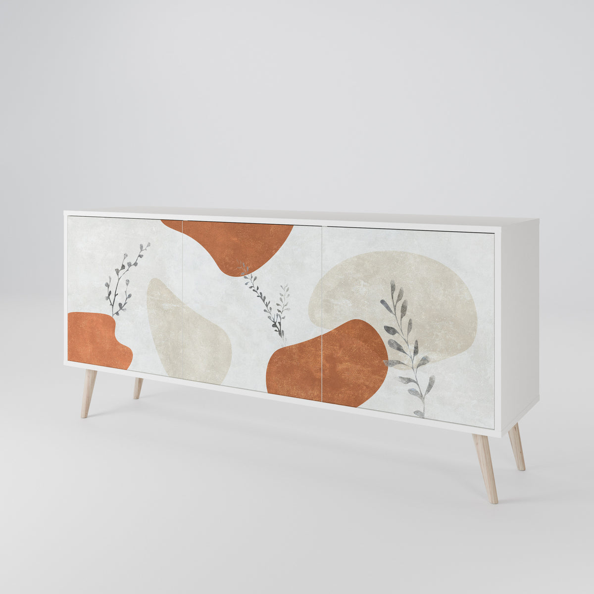 TRANQUIL TWIG Aparador de 3 Puertas