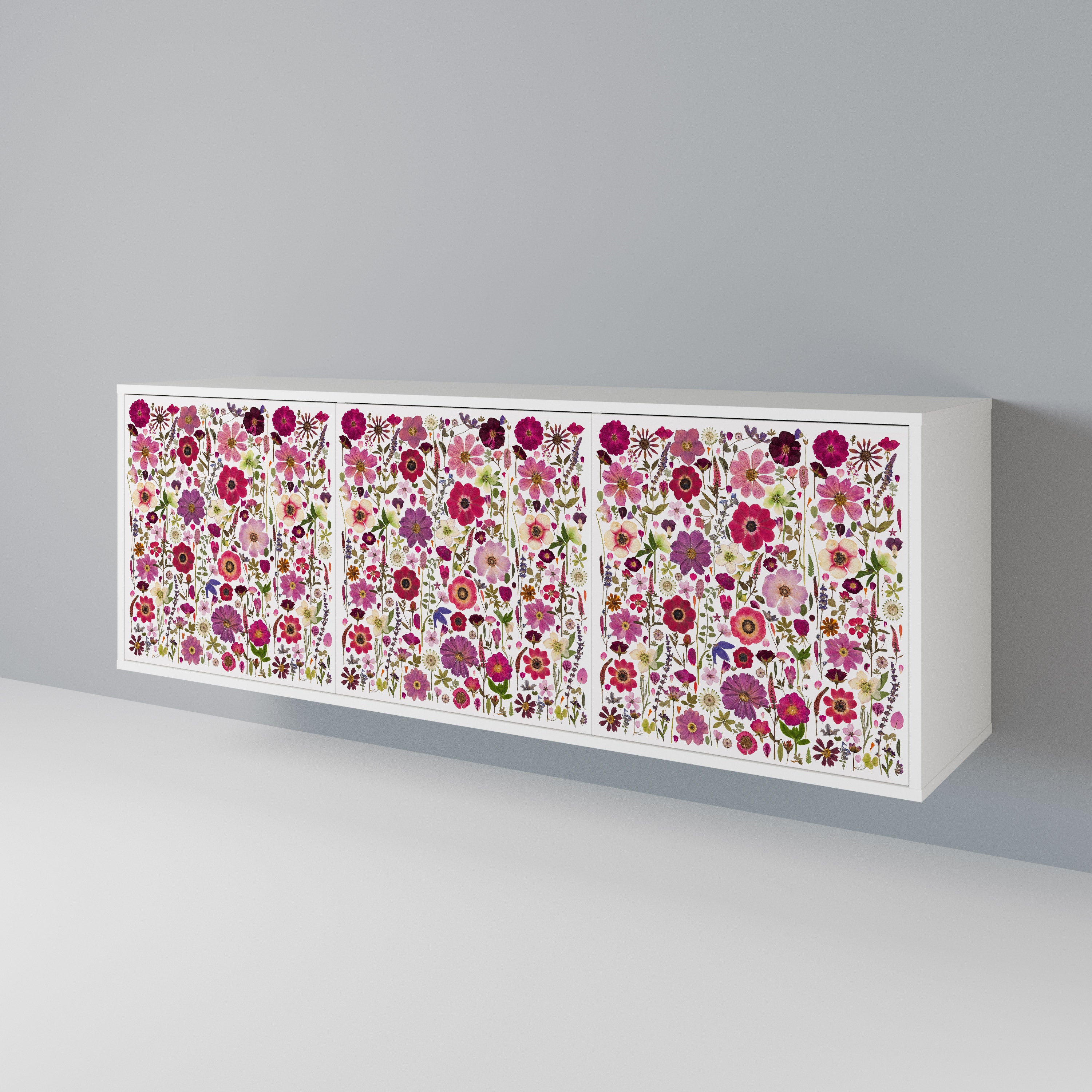 PETAL GARDEN Aparador de 3 Puertas