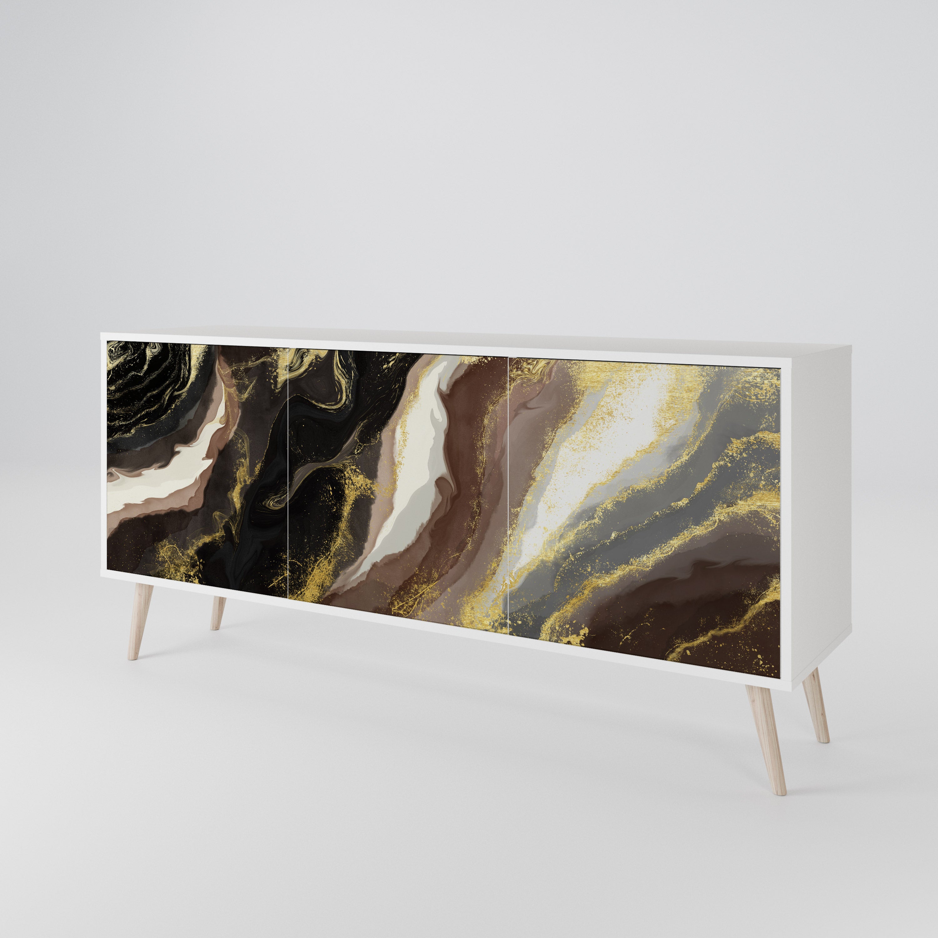 GOLD DUST 3-Door Sideboard