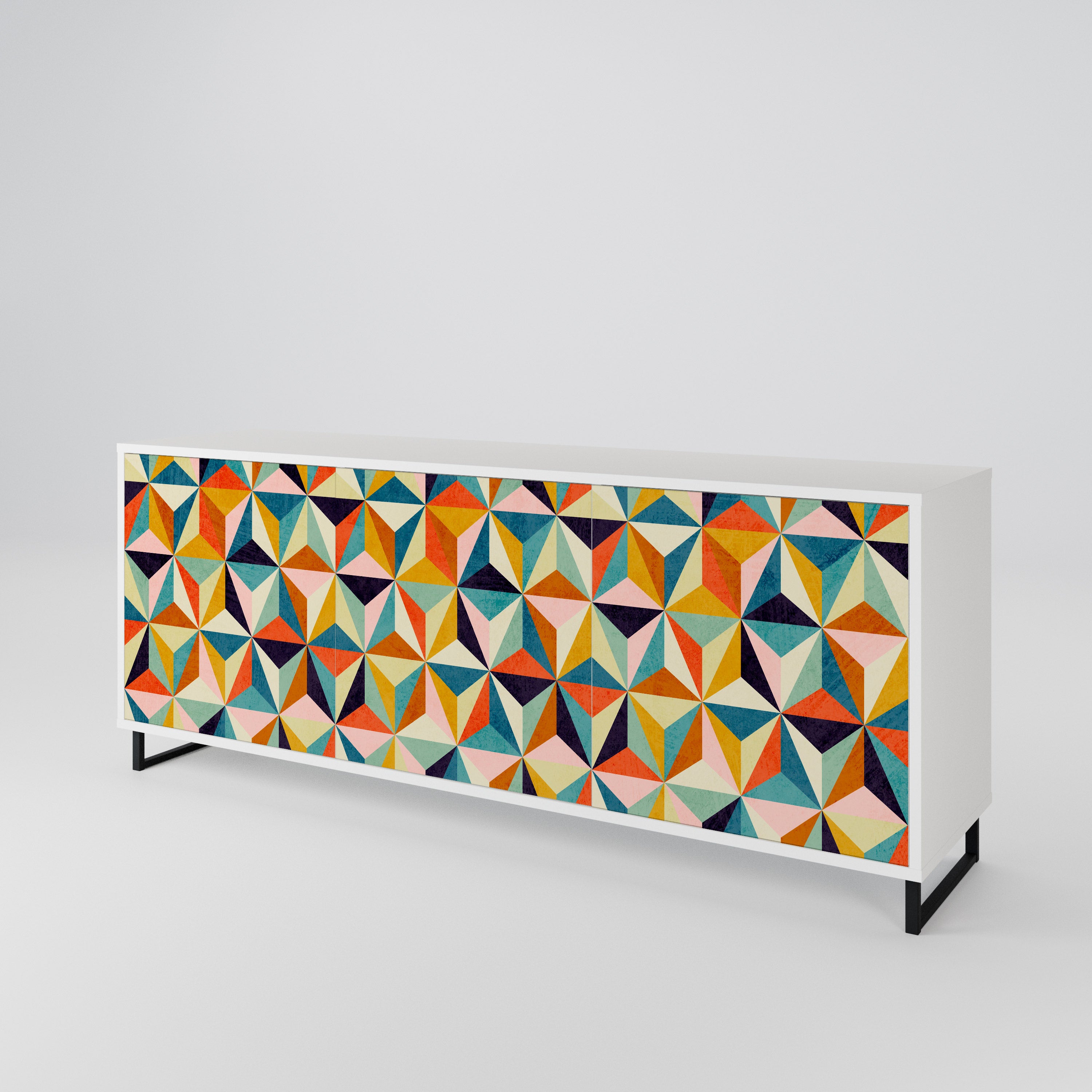 TESSELATE TREASURES 3-Door Sideboard