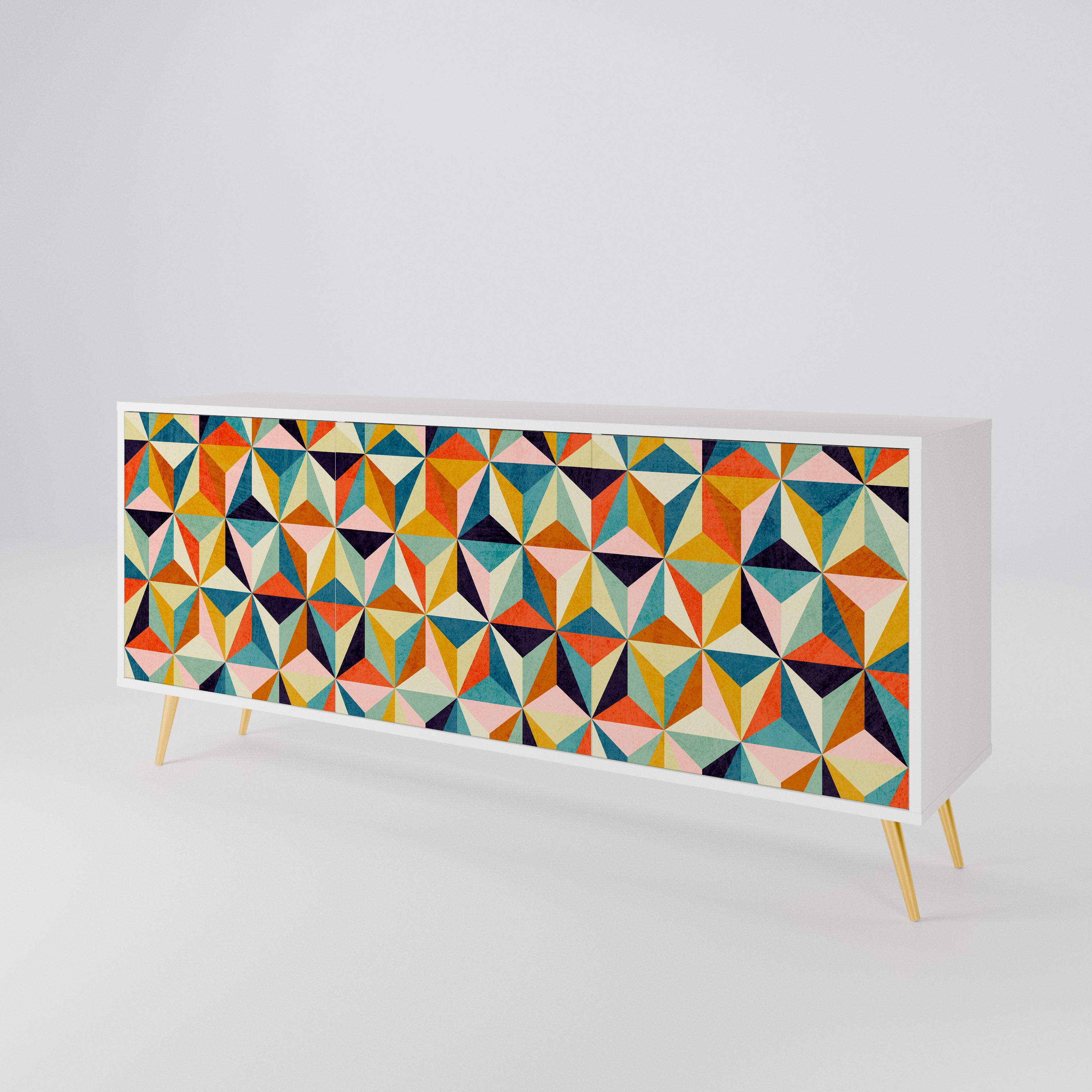 TESSELATE TREASURES 3-Door Sideboard