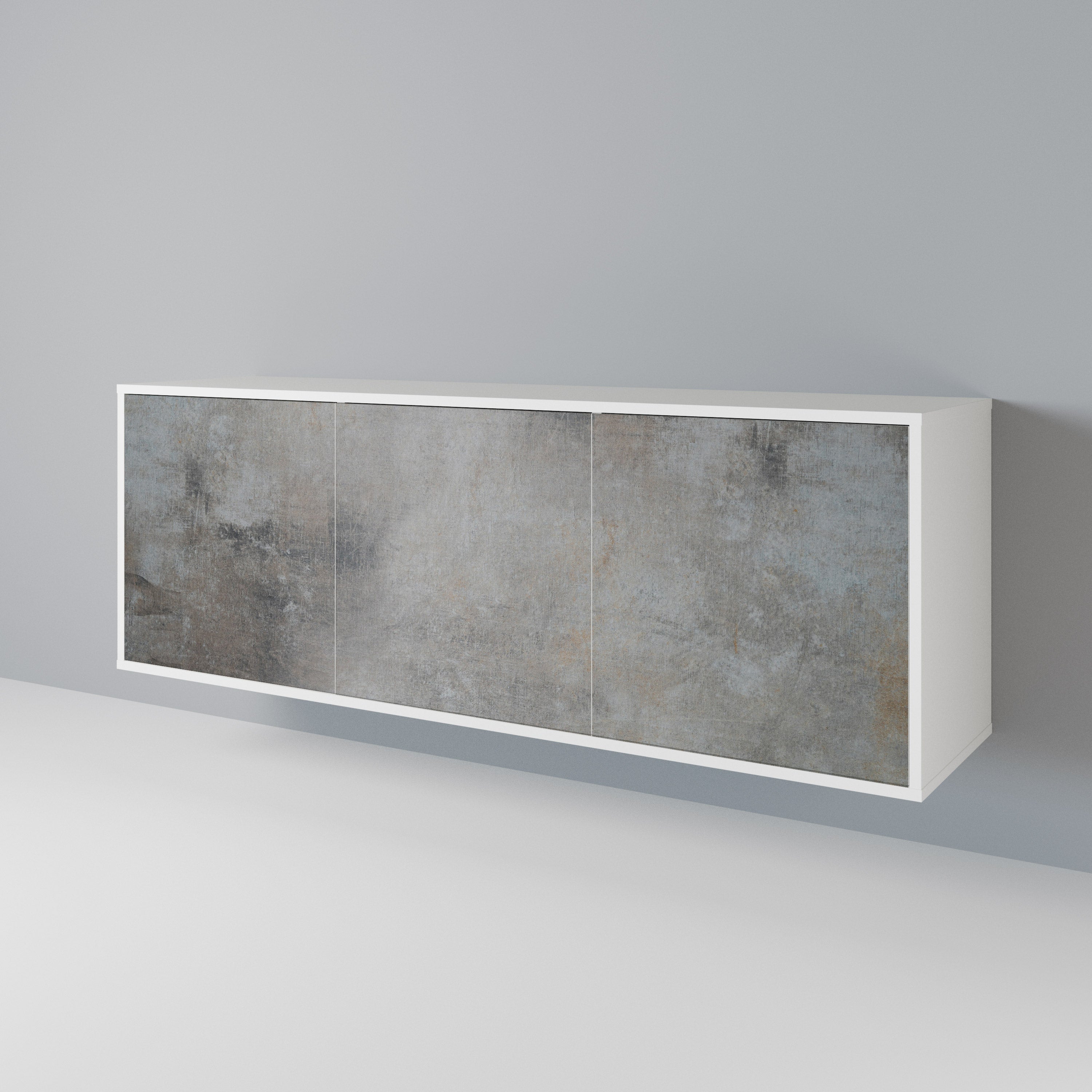 CONCRETE WALL Aparador de 3 Puertas