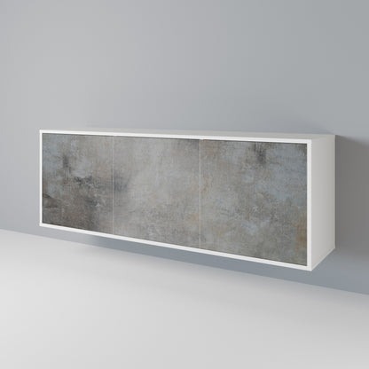 CONCRETE WALL Aparador de 3 Puertas