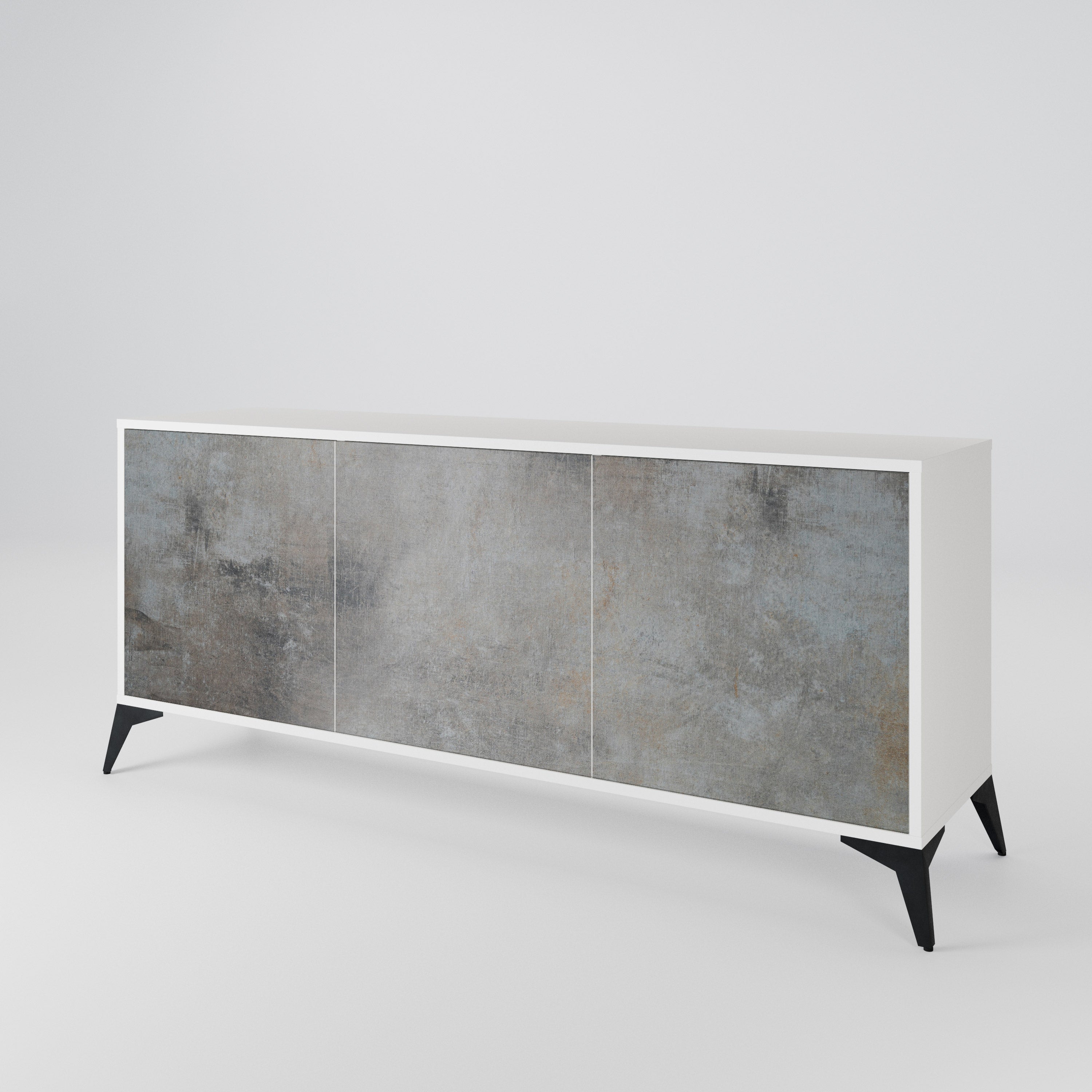 CONCRETE WALL Aparador de 3 Puertas