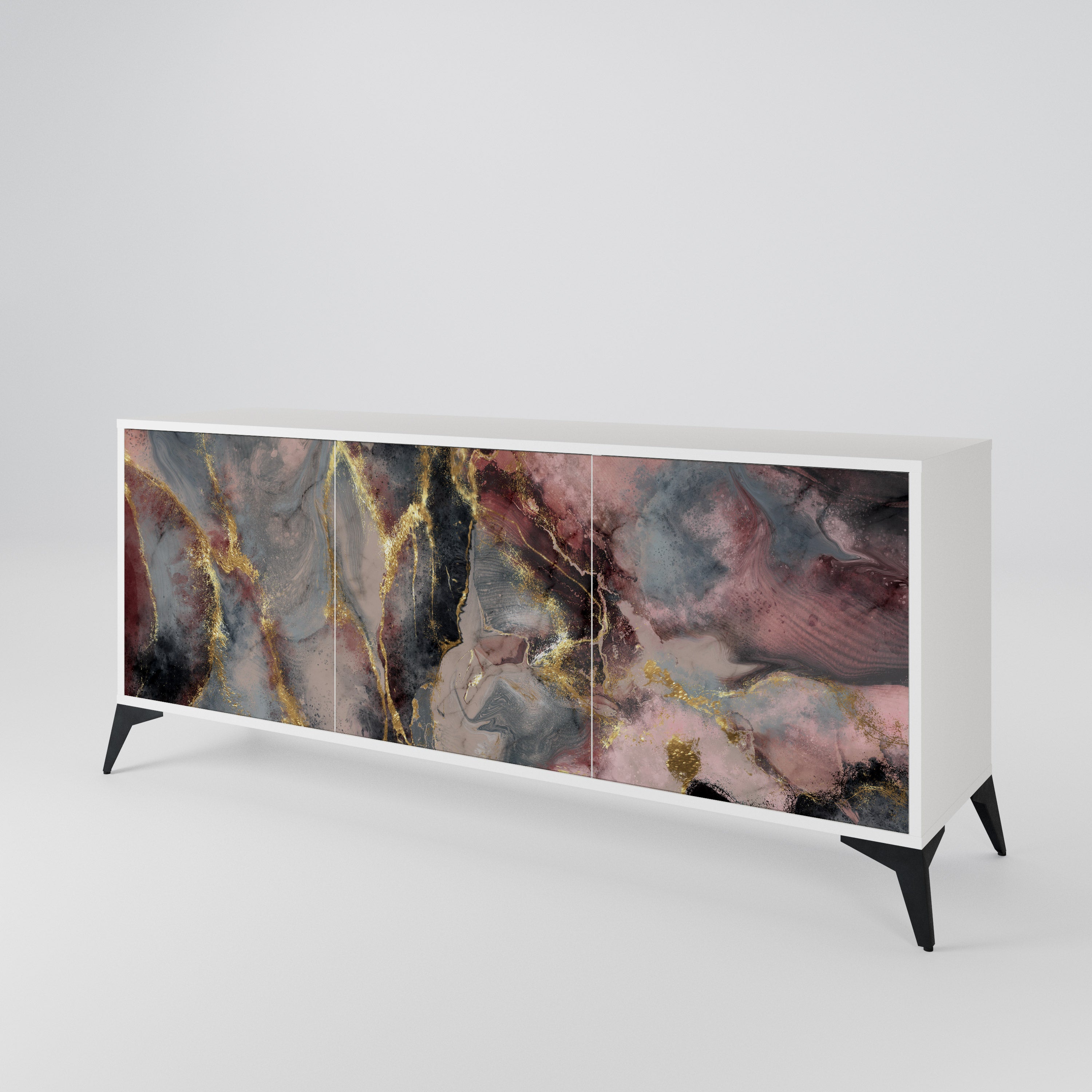 GOLDEN TIDES 3-Door Sideboard