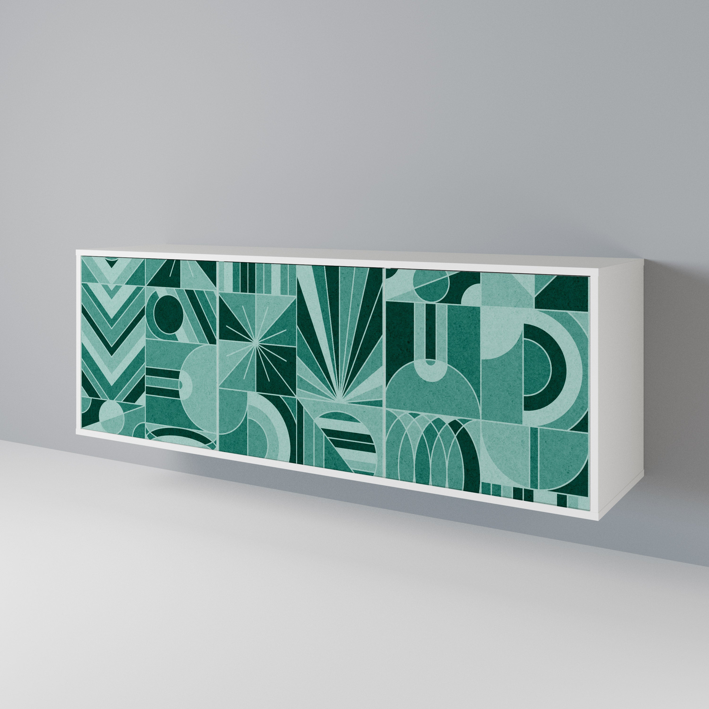 HARMONIC GRID 3-Door Sideboard