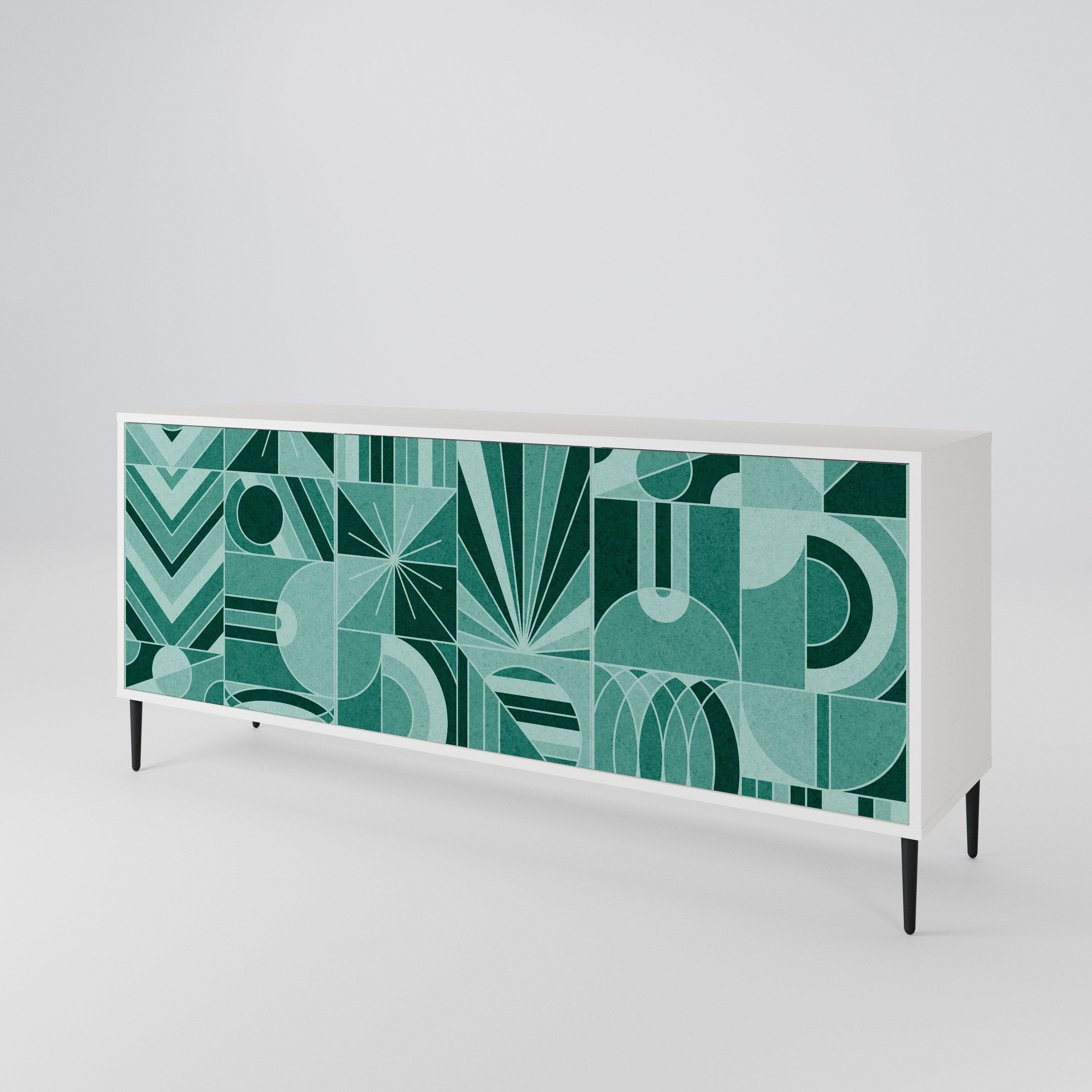 HARMONIC GRID 3-Door Sideboard