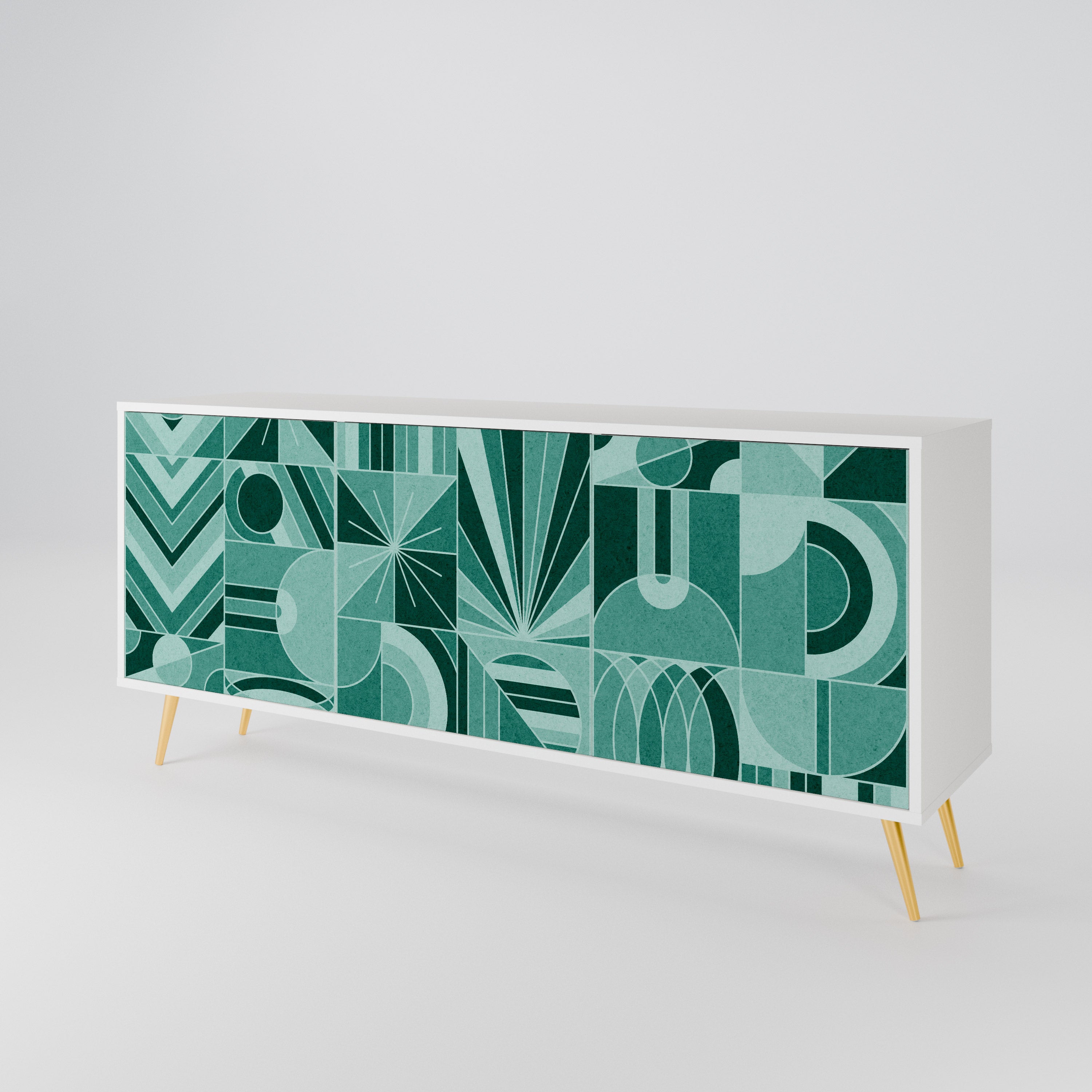 HARMONIC GRID 3-Door Sideboard
