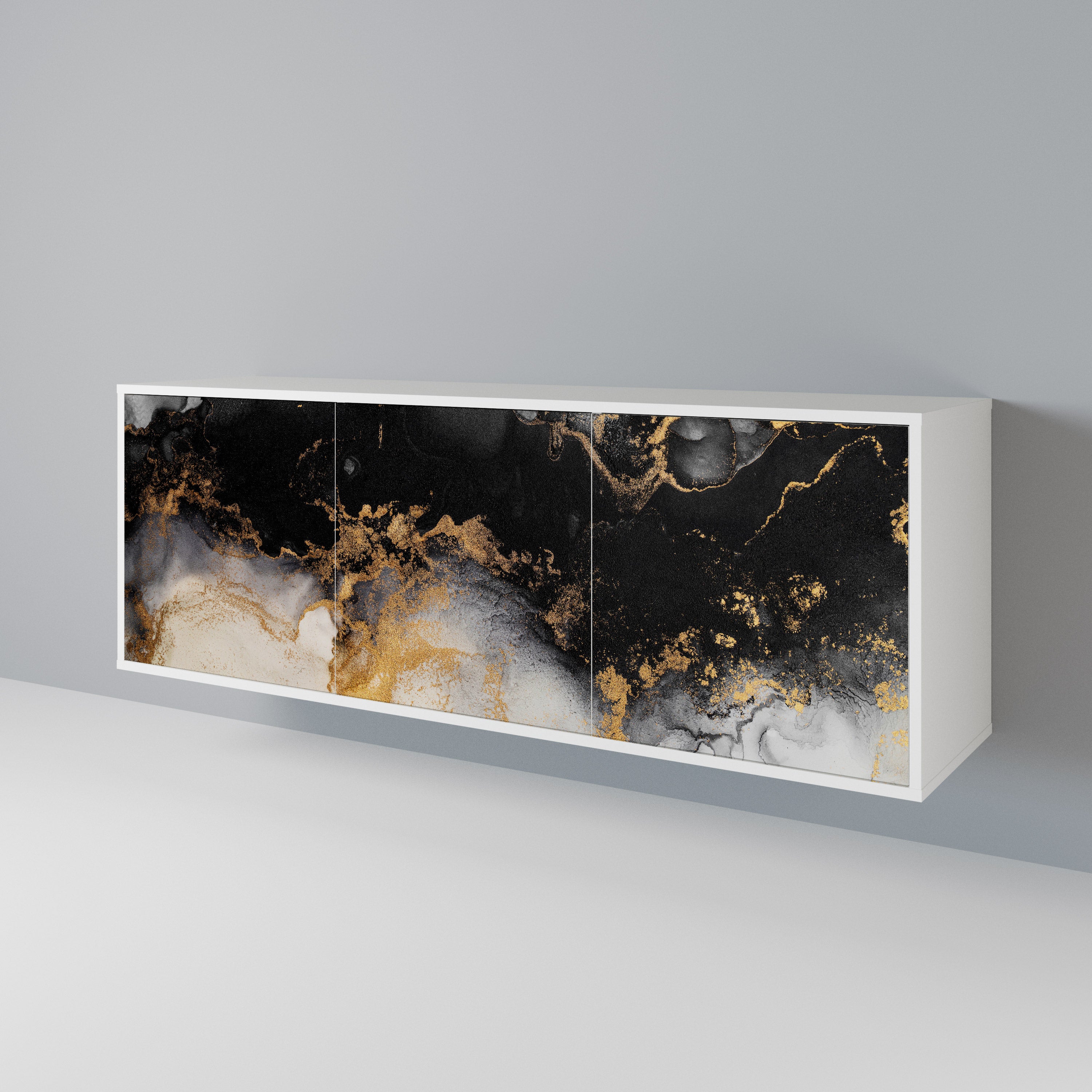 MARBLE OF TOMMORROW Aparador de 3 Puertas
