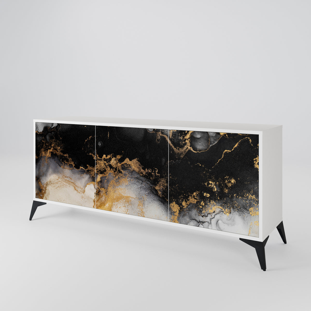MARBLE OF TOMMORROW Aparador de 3 Puertas