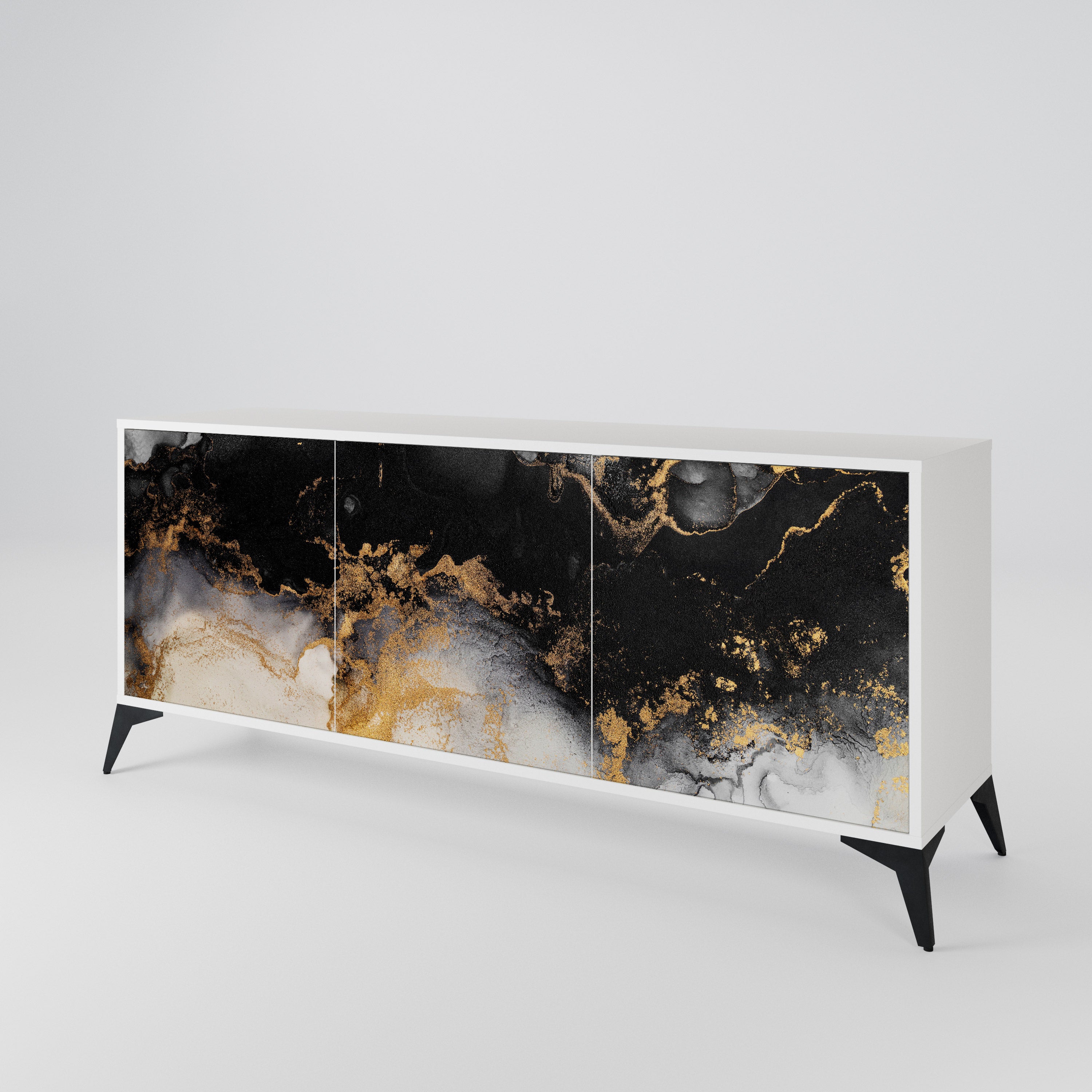 MARBLE OF TOMMORROW Aparador de 3 Puertas
