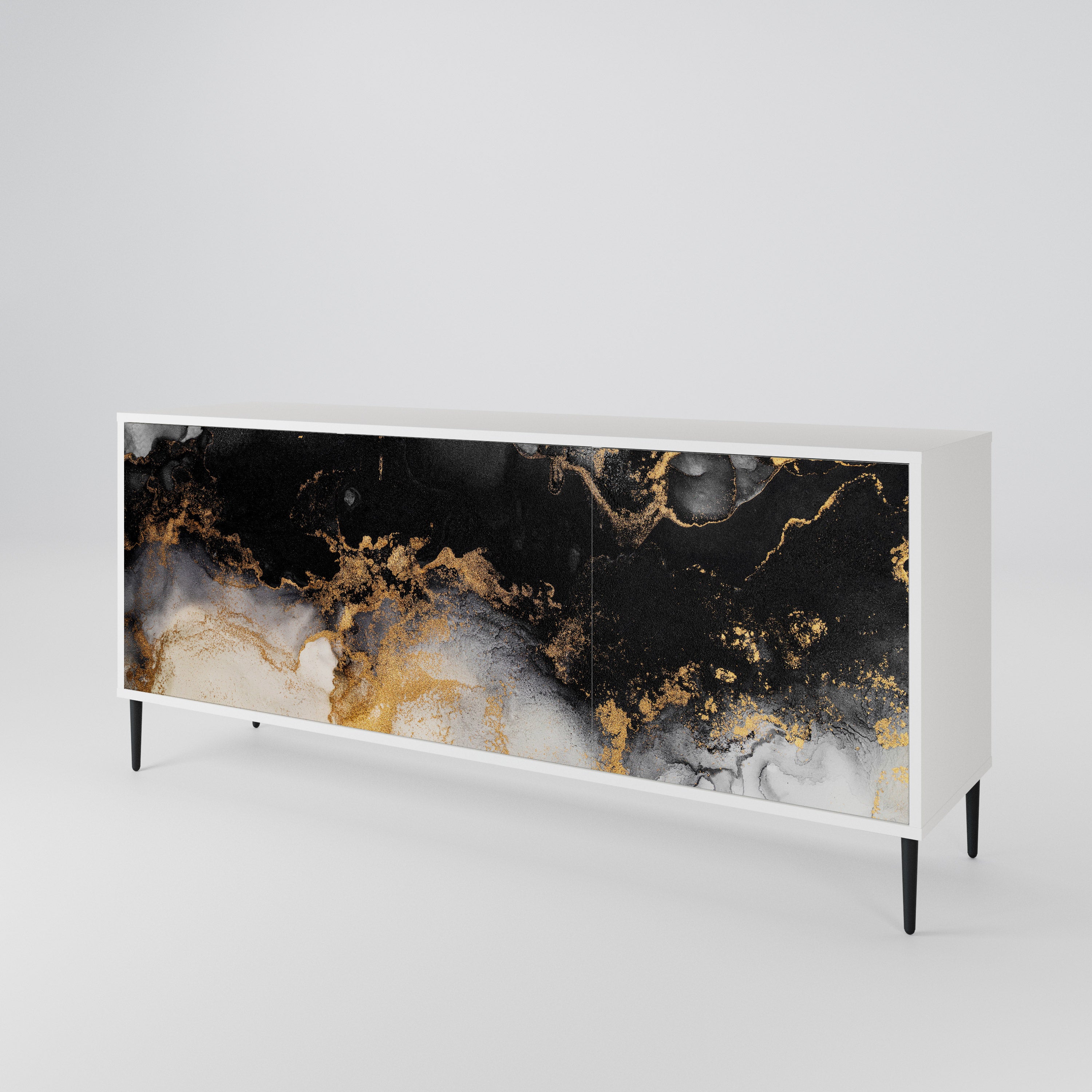 MARBLE OF TOMMORROW Aparador de 3 Puertas