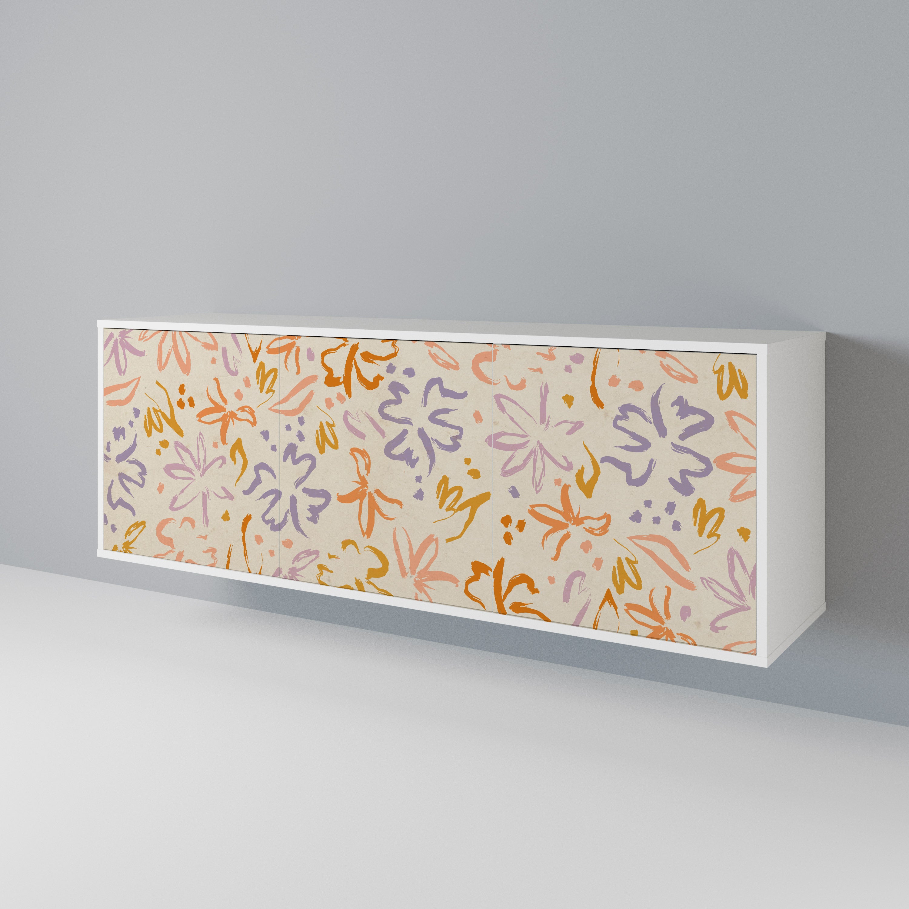 SPRING WHIMSY Aparador de 3 Puertas