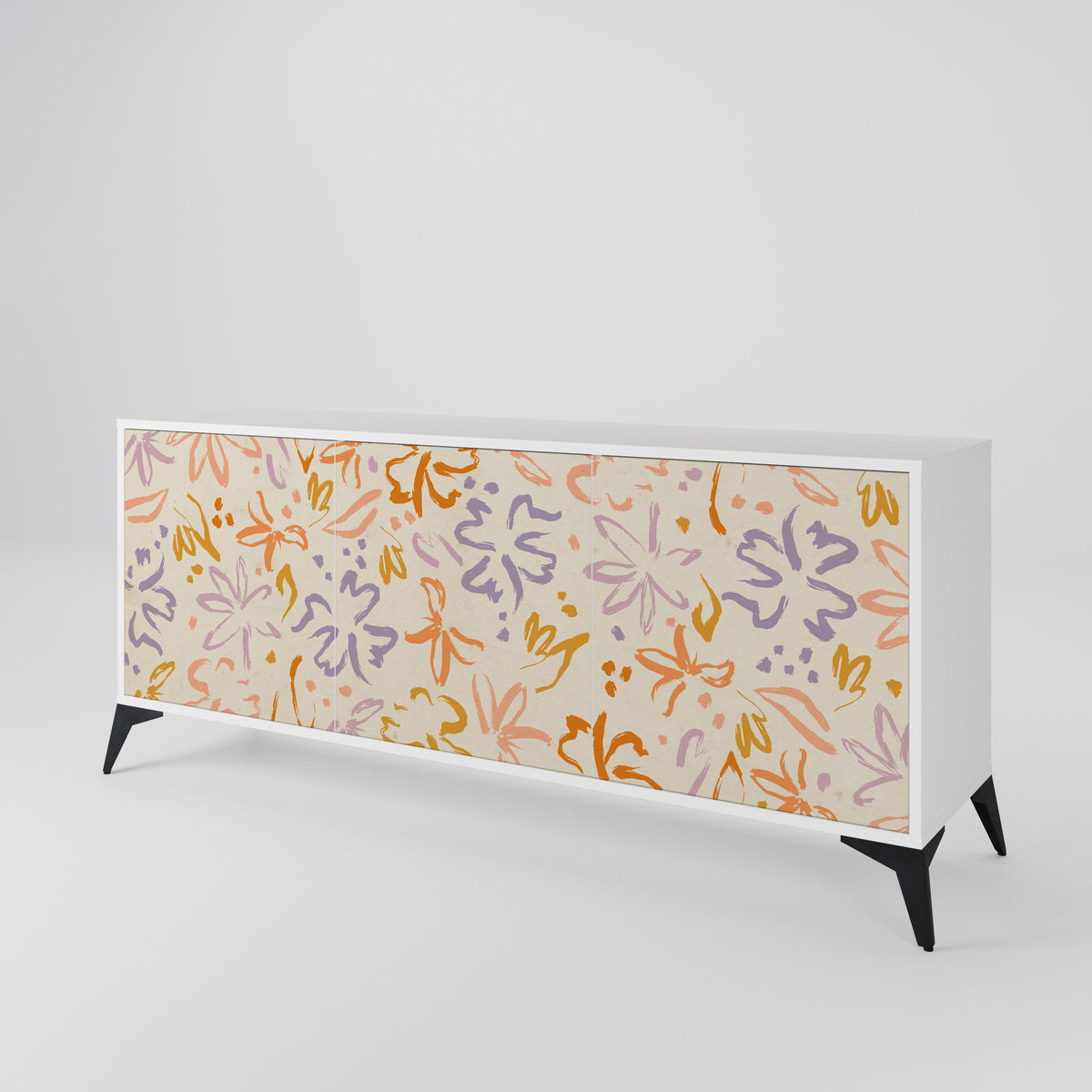SPRING WHIMSY Aparador de 3 Puertas