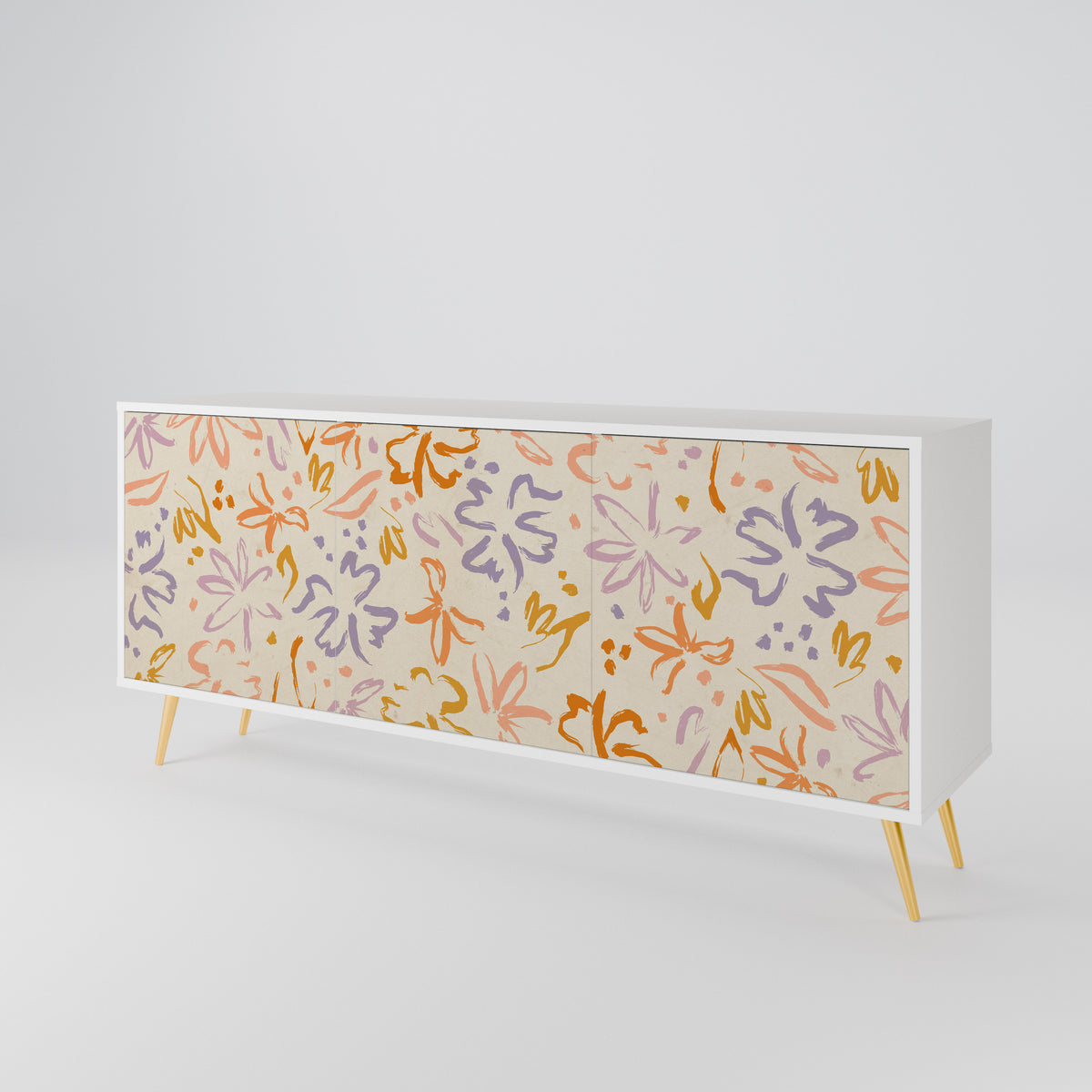 SPRING WHIMSY Aparador de 3 Puertas