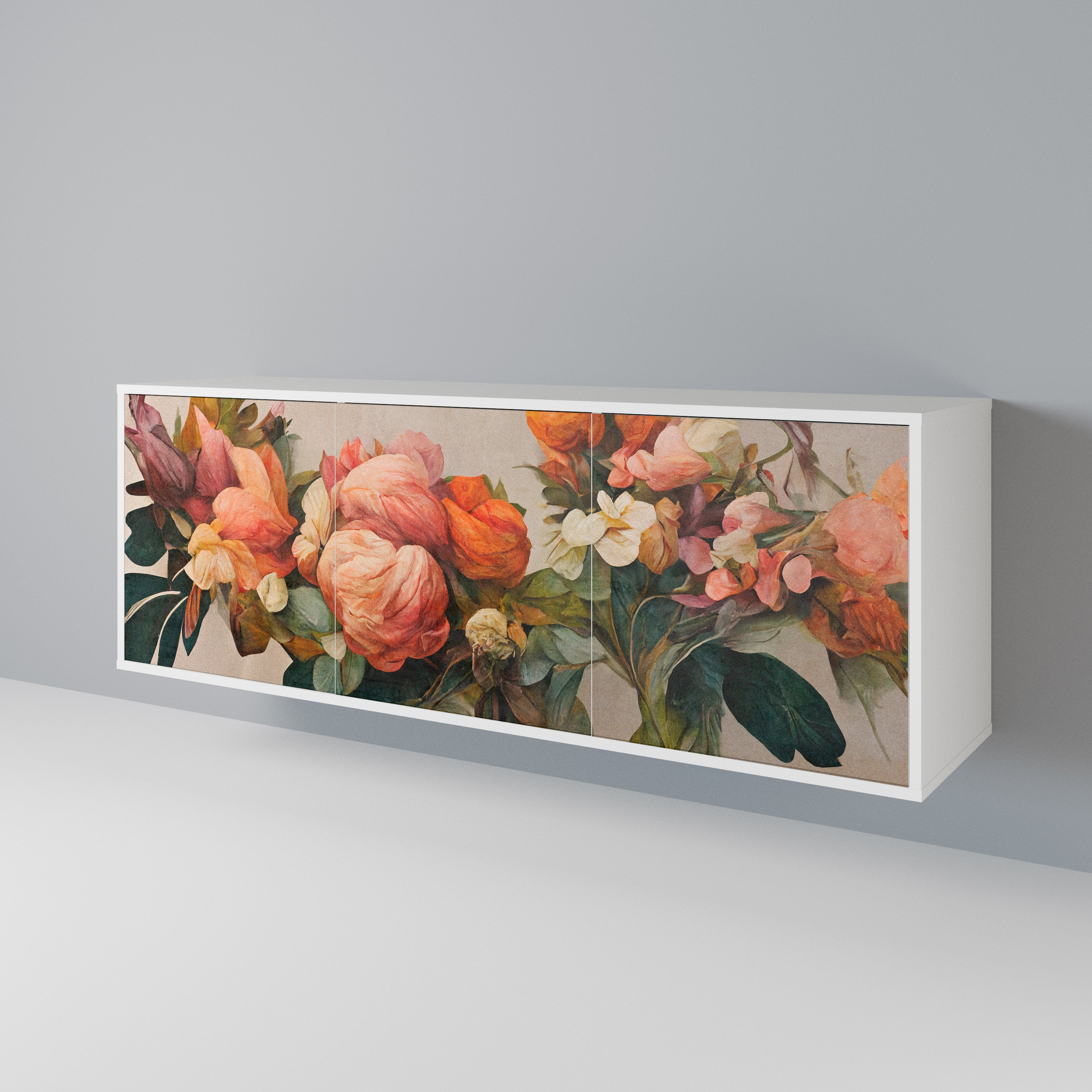 STYLISH BEAUTY Aparador de 3 Puertas