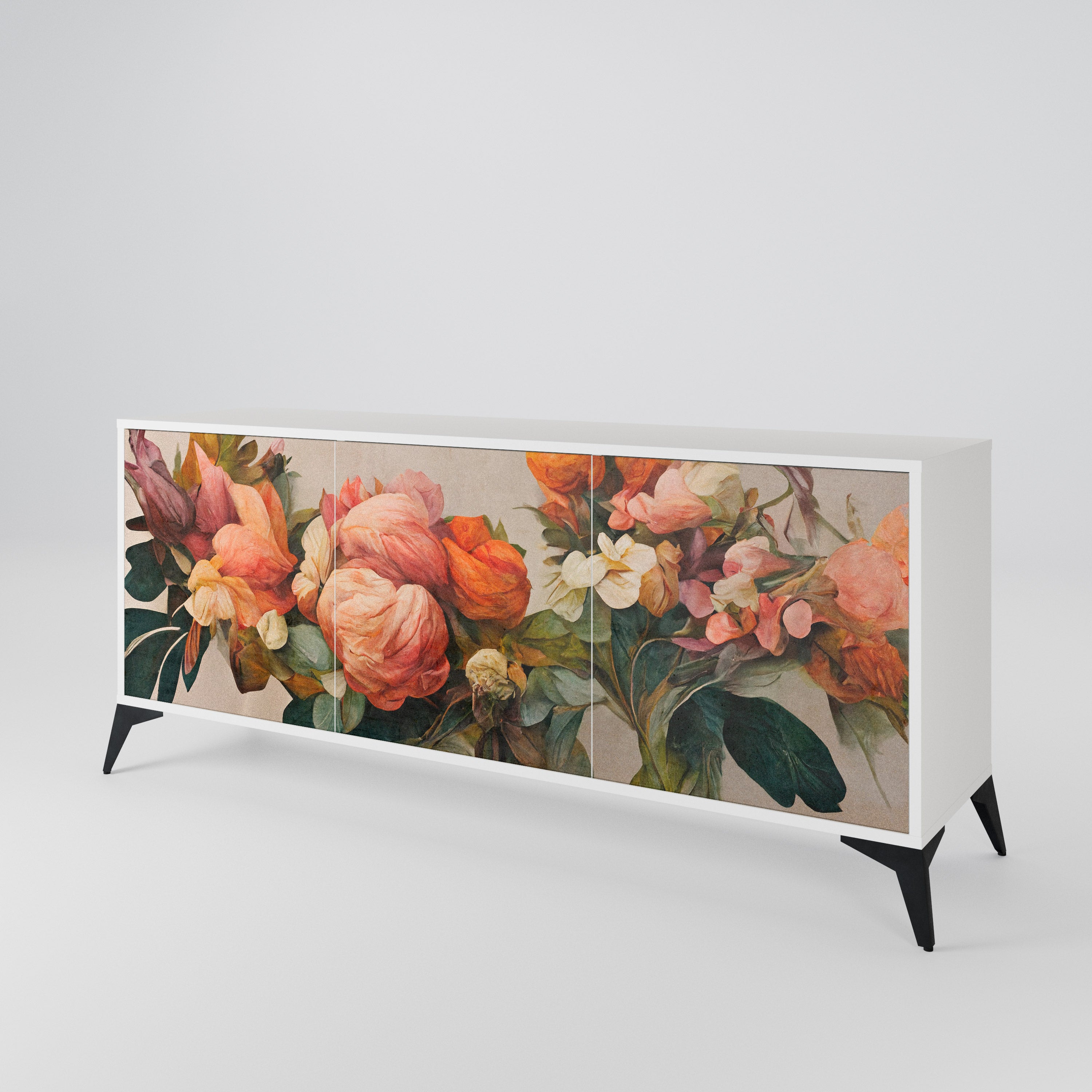 STYLISH BEAUTY Aparador de 3 Puertas