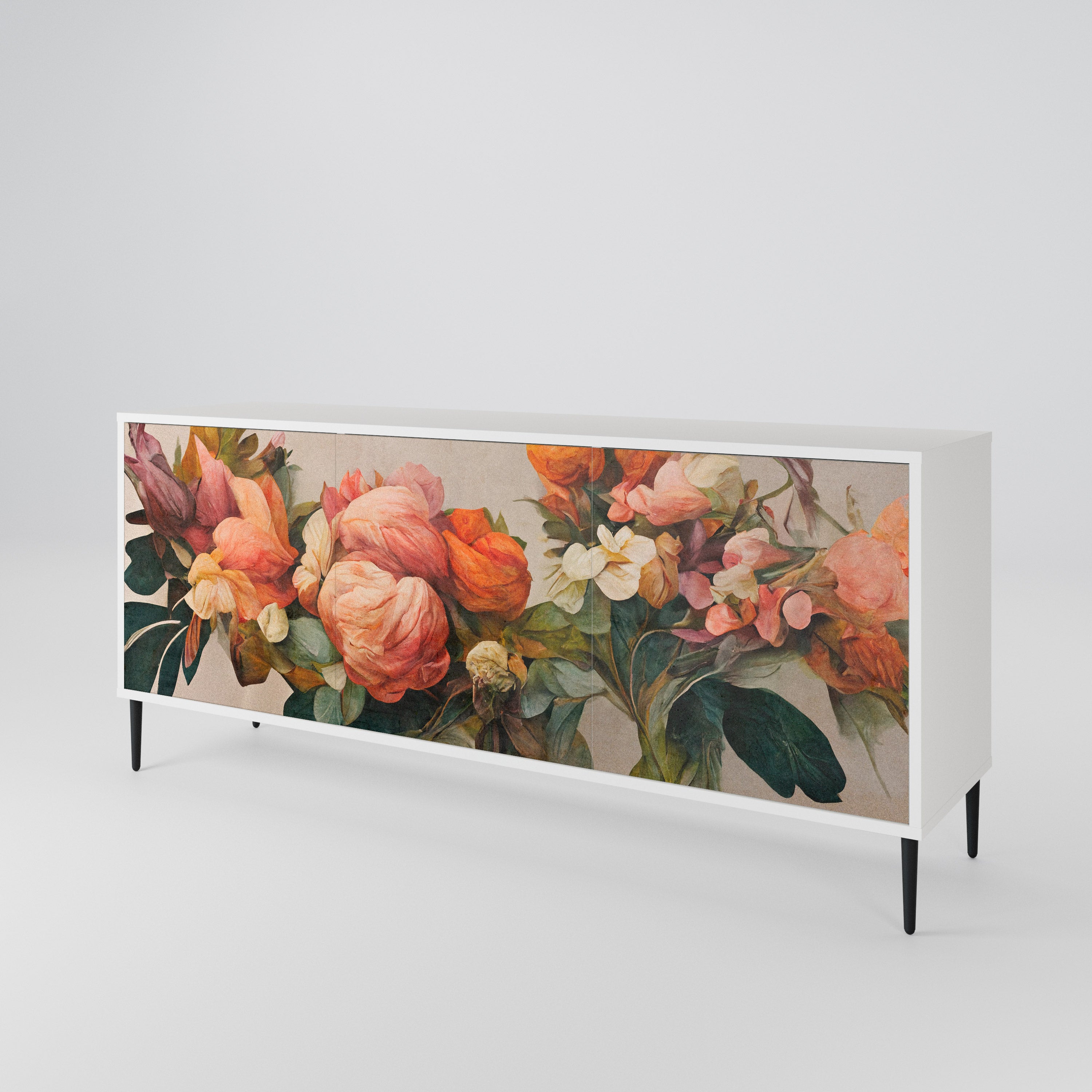 STYLISH BEAUTY Aparador de 3 Puertas