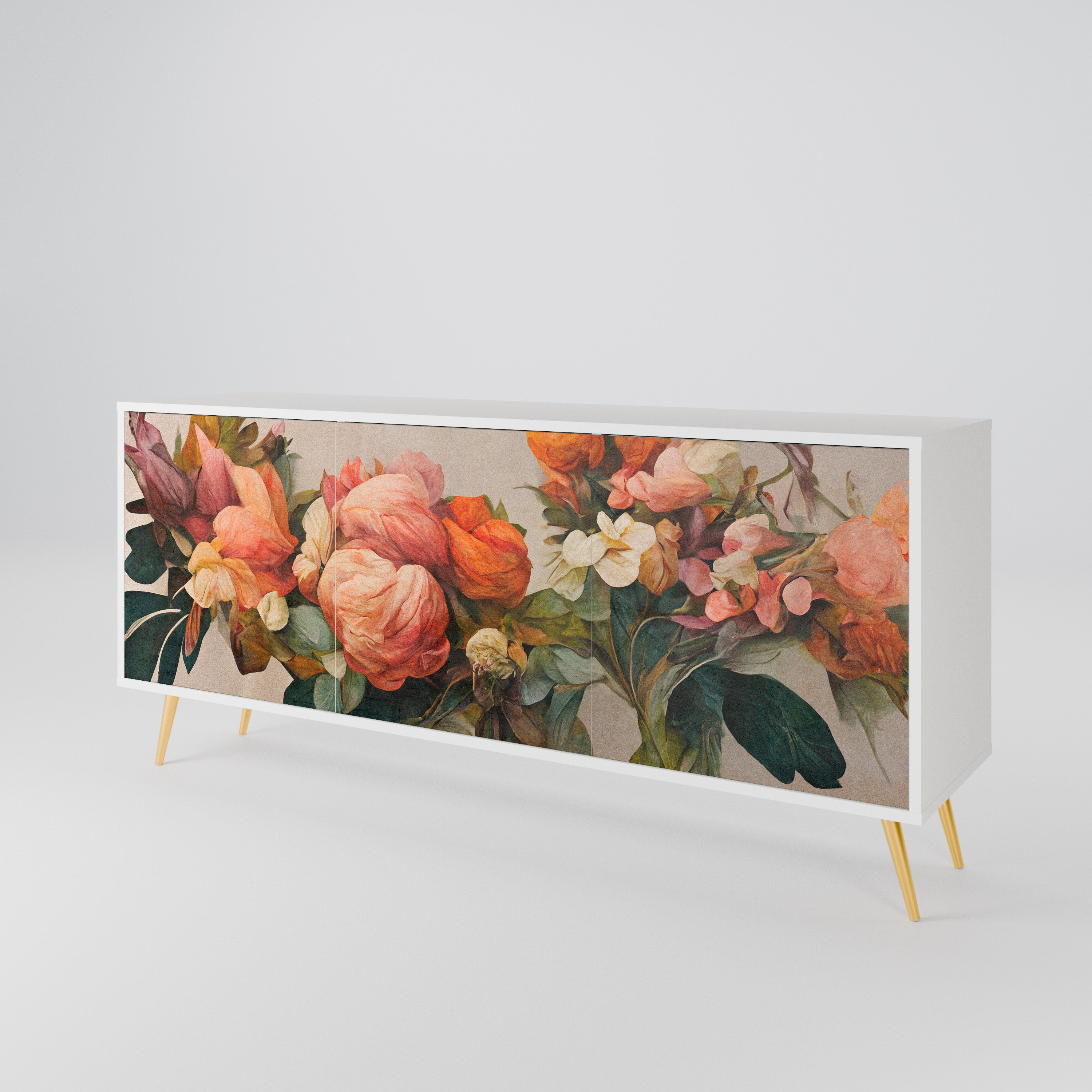 STYLISH BEAUTY Aparador de 3 Puertas