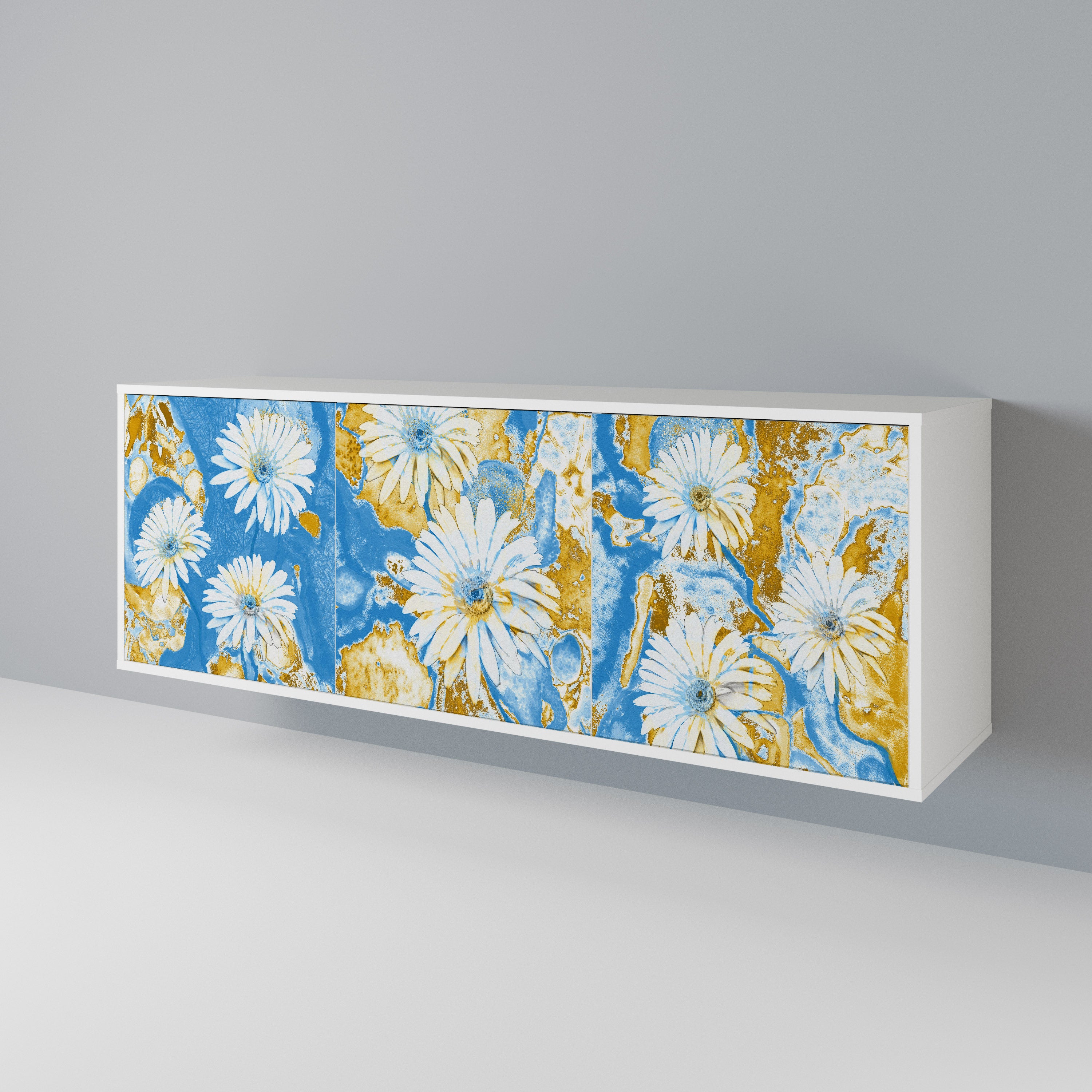 DAISY LUXE Aparador de 3 Puertas