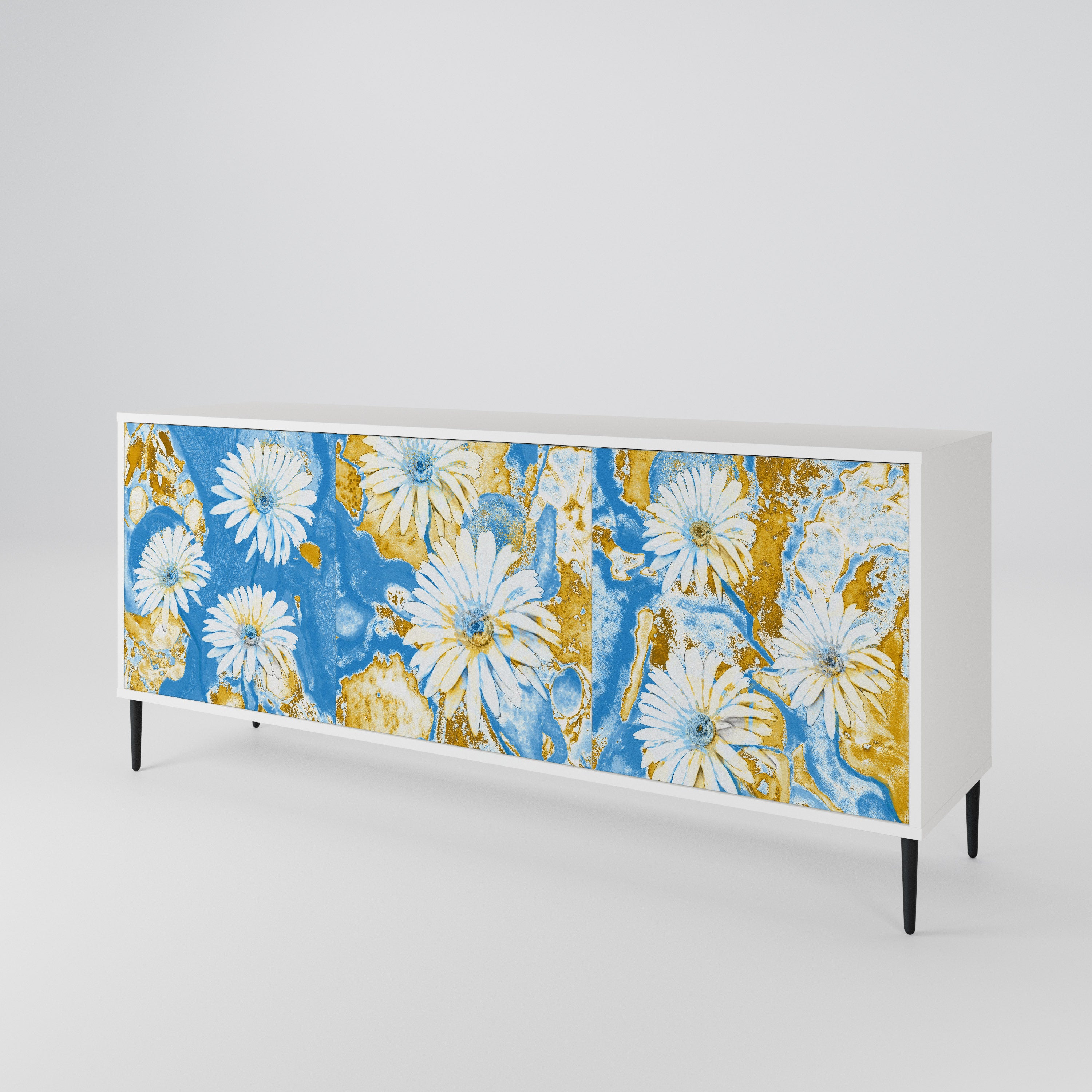 DAISY LUXE Aparador de 3 Puertas