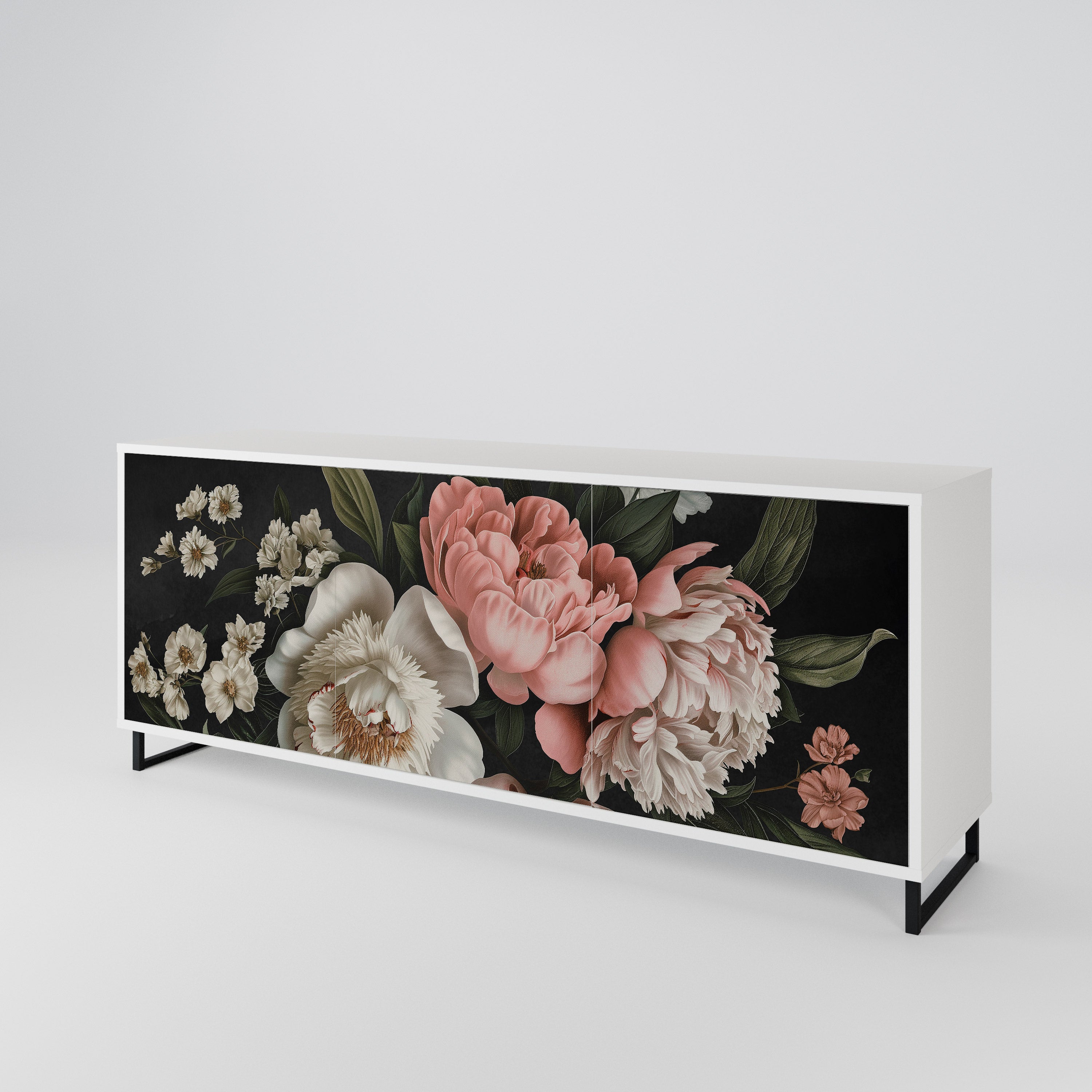 LUSH ELEGANCE Aparador de 3 Puertas