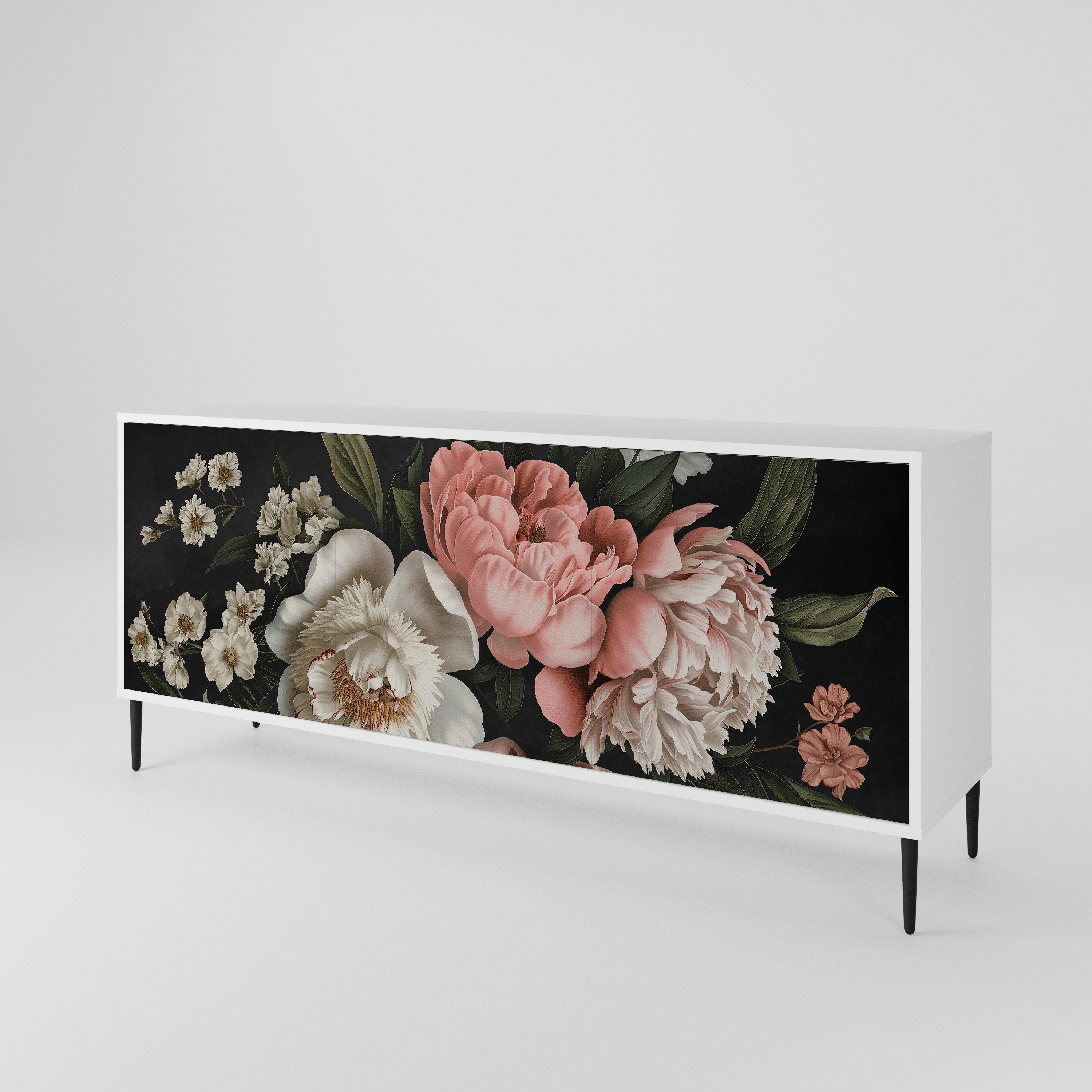 LUSH ELEGANCE Aparador de 3 Puertas