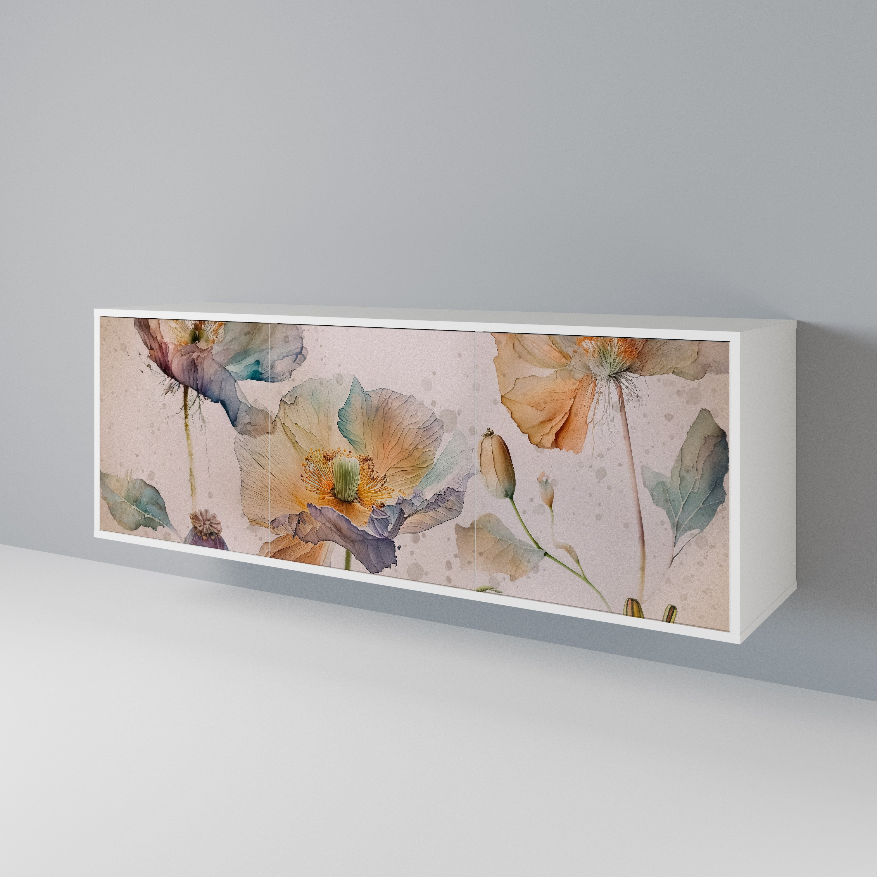 SOFTEN POPPY Aparador de 3 Puertas
