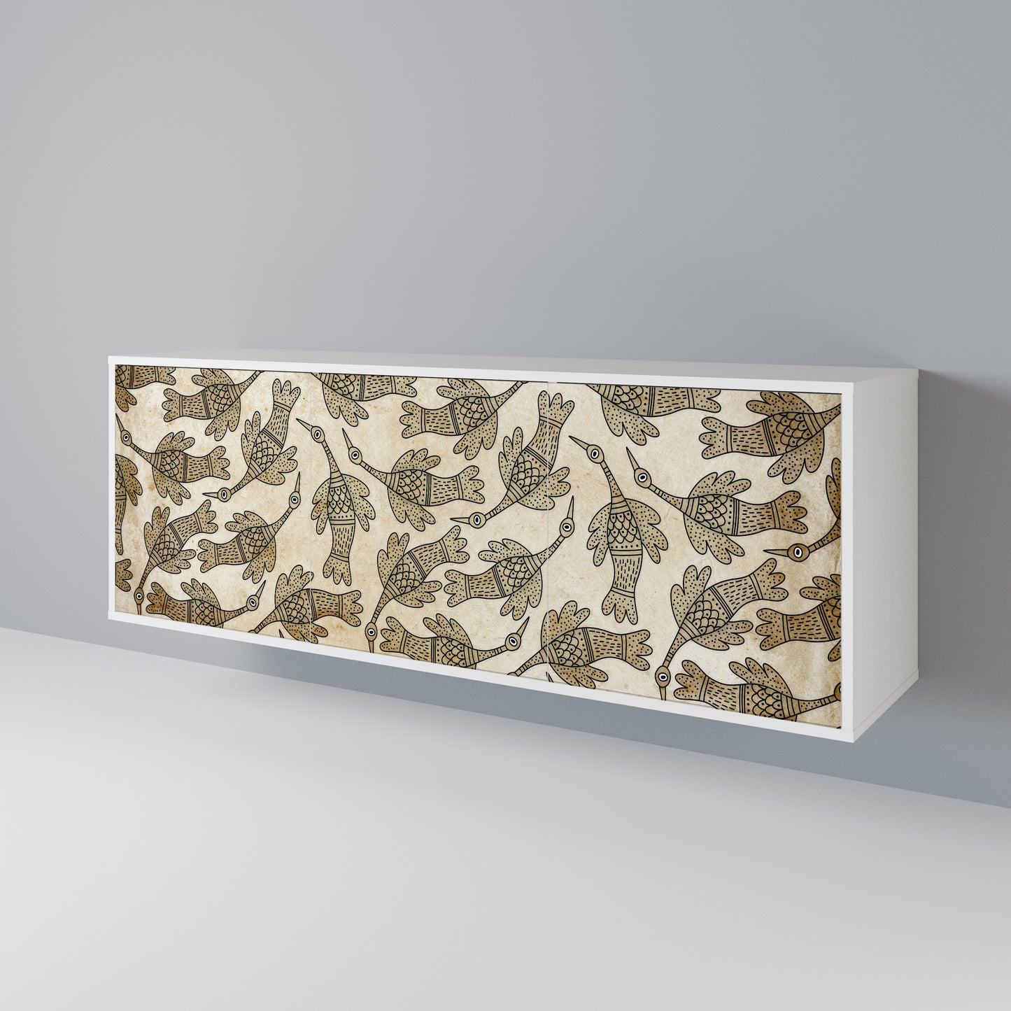 ALMONDINE SONGBIRD 3-Door Sideboard