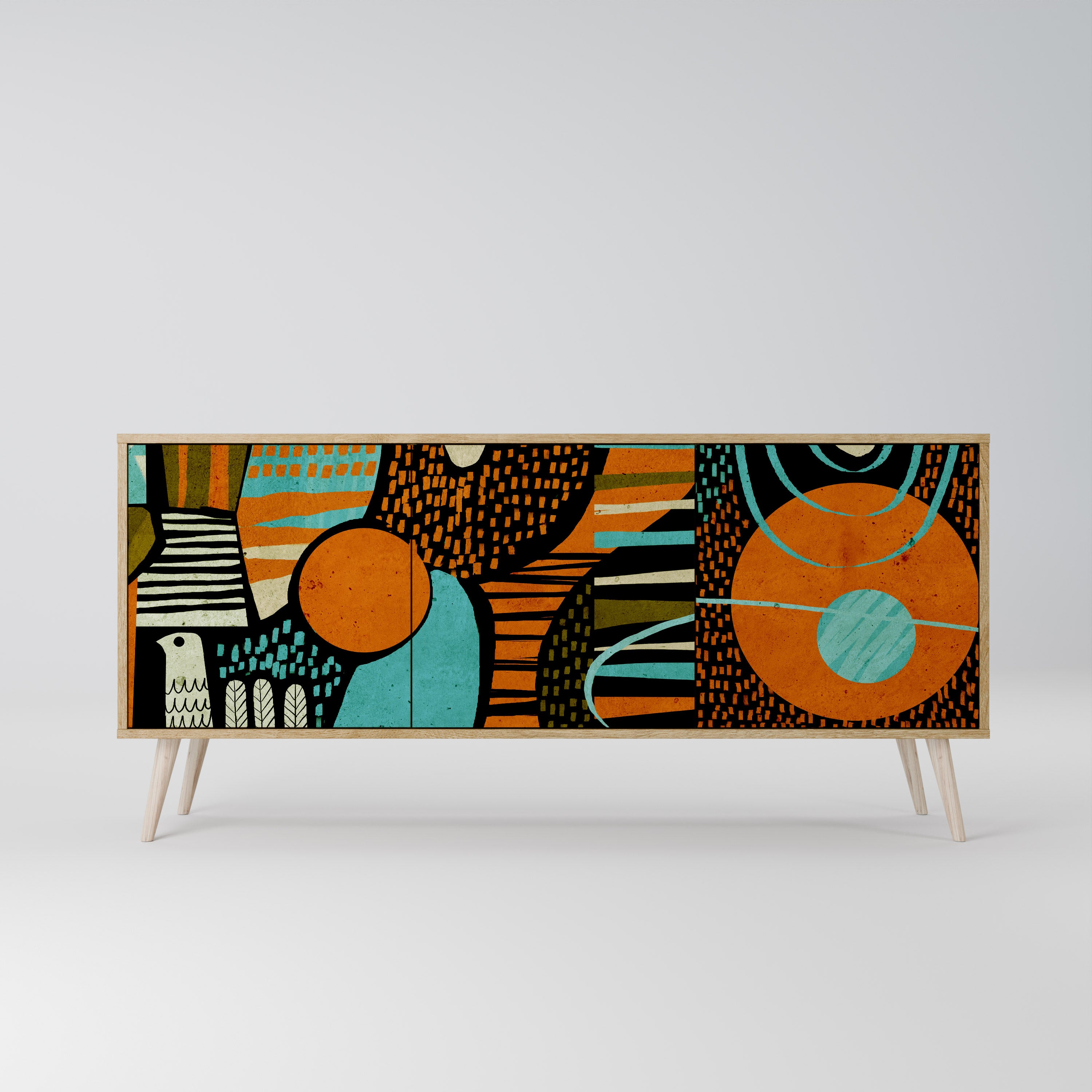 GEODE GLIMMER 3-Door Sideboard