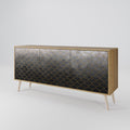 TESSELATED GRAYISH 3-Door Sideboard