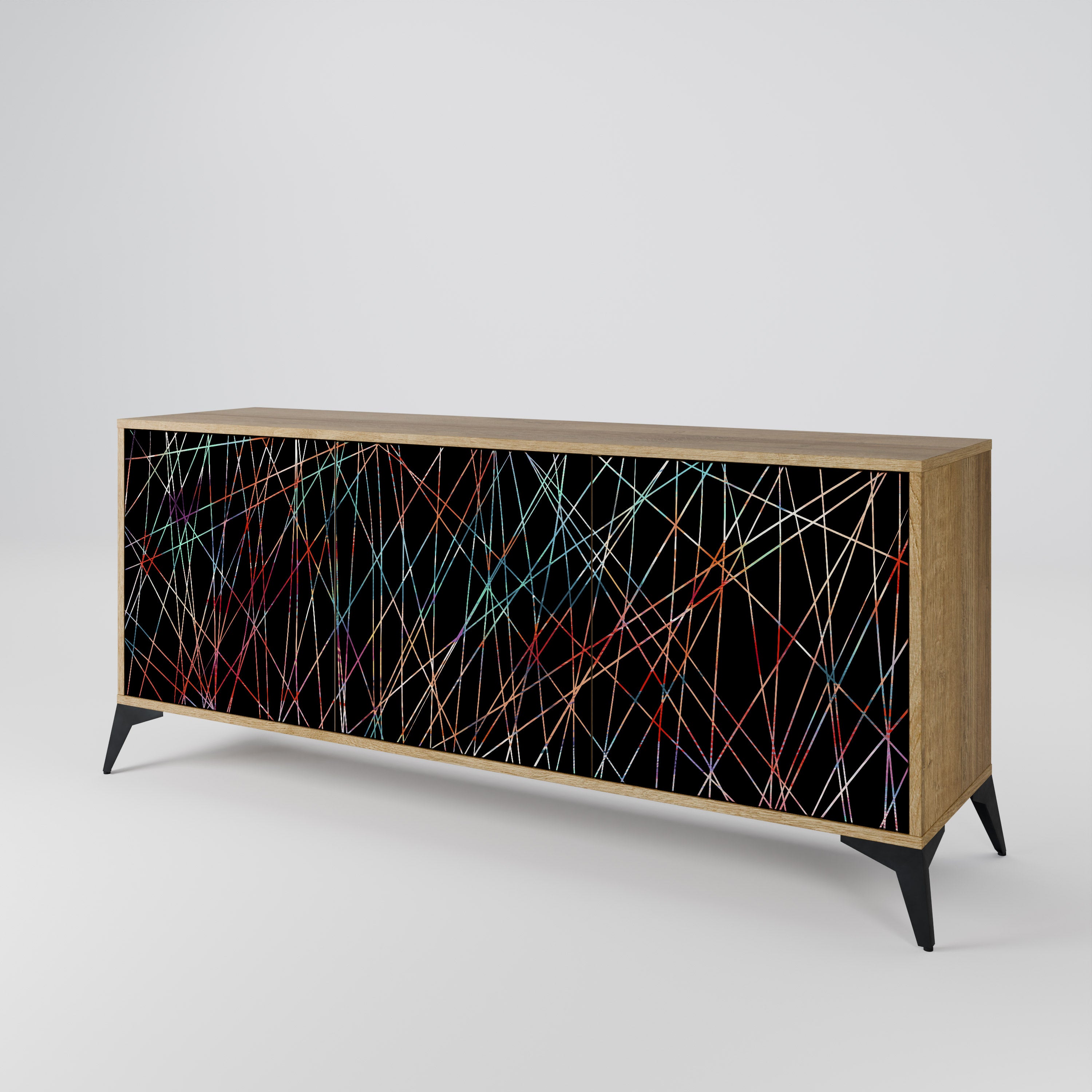 LUMINOUS SNARE 3-Door Sideboard