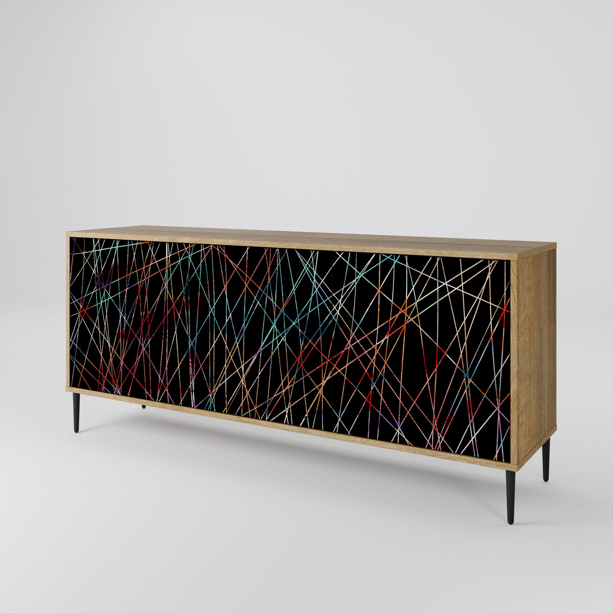 LUMINOUS SNARE Aparador de 3 Puertas