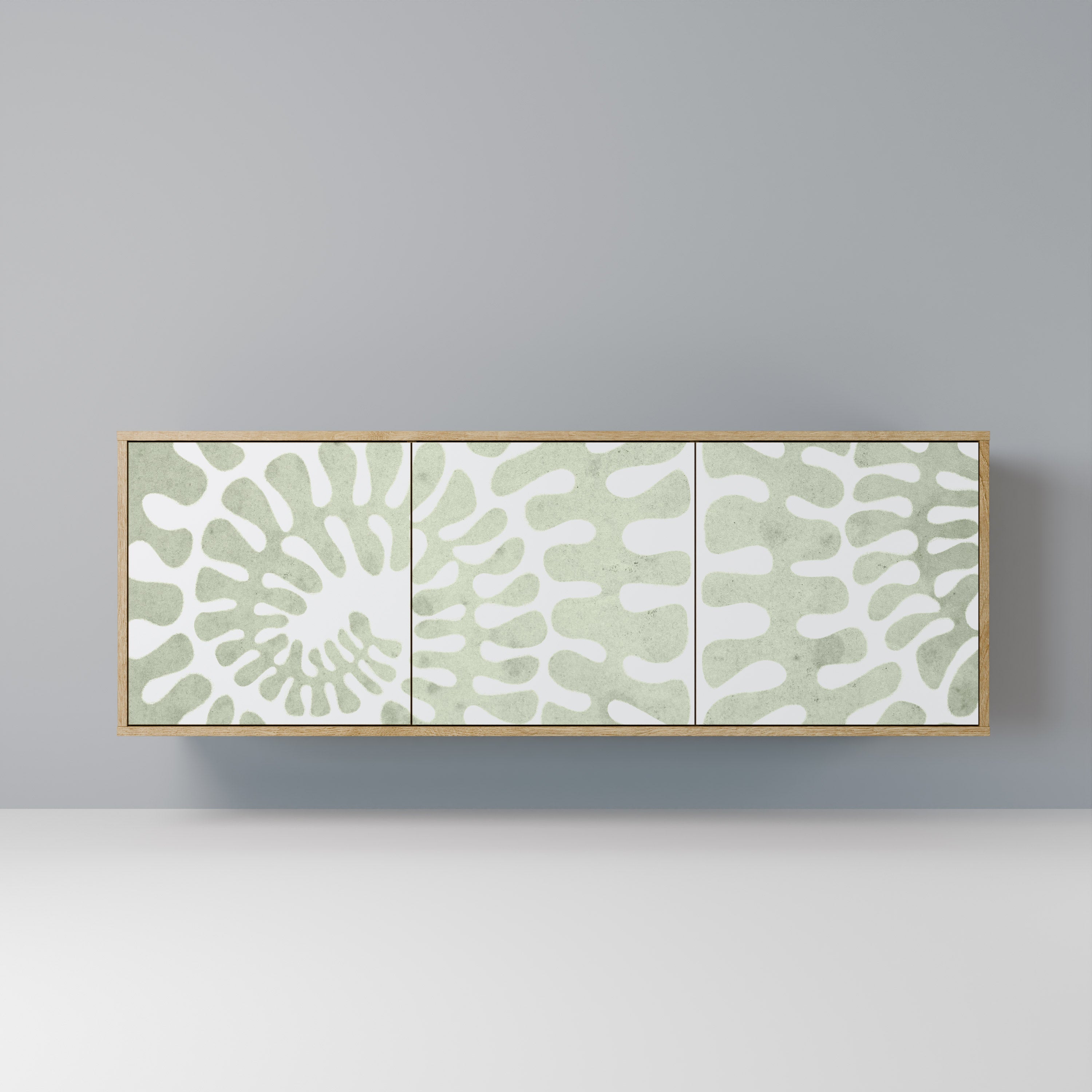 HELIX DANCE 3-Door Sideboard in Oak Effect