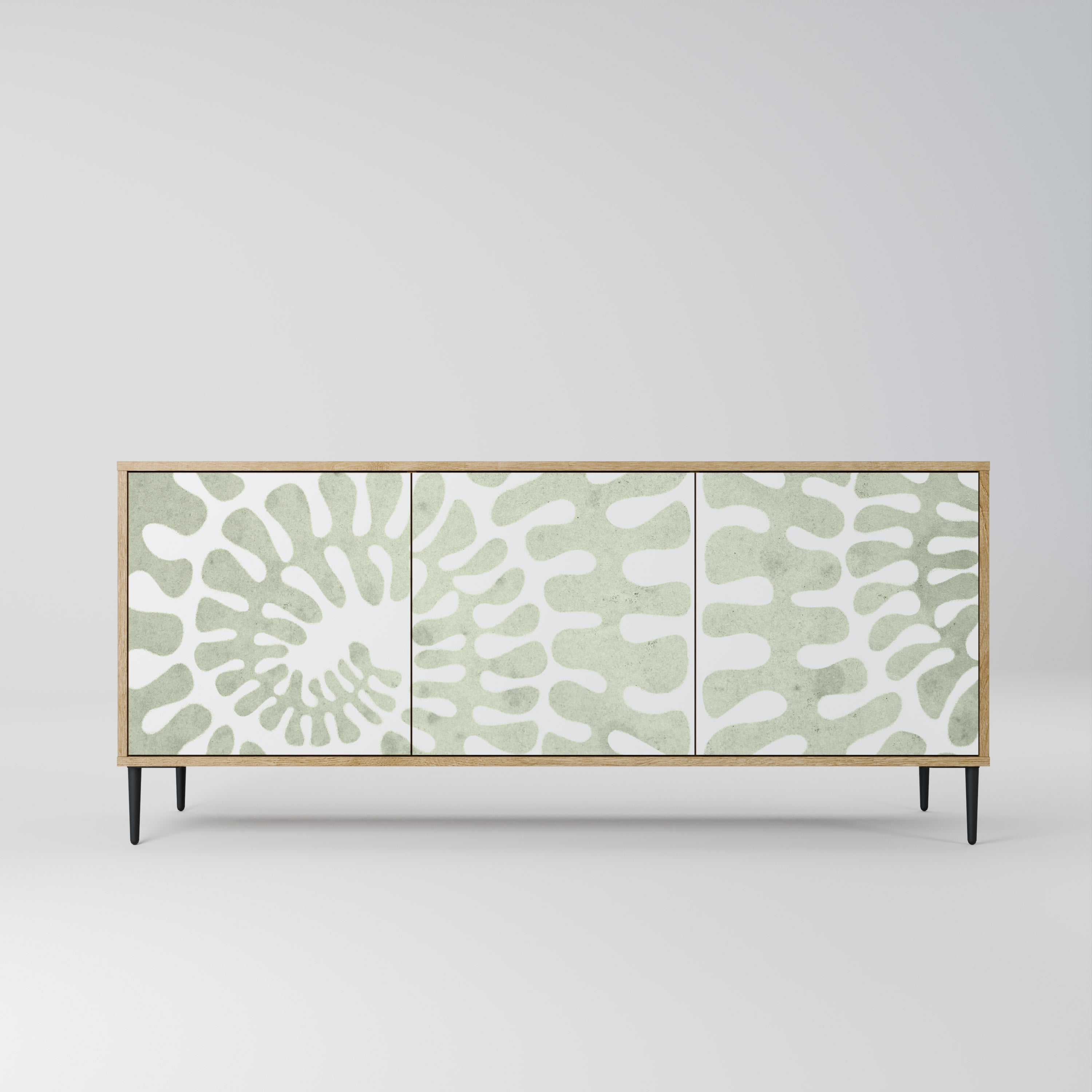 HELIX DANCE 3-Door Sideboard in Oak Effect