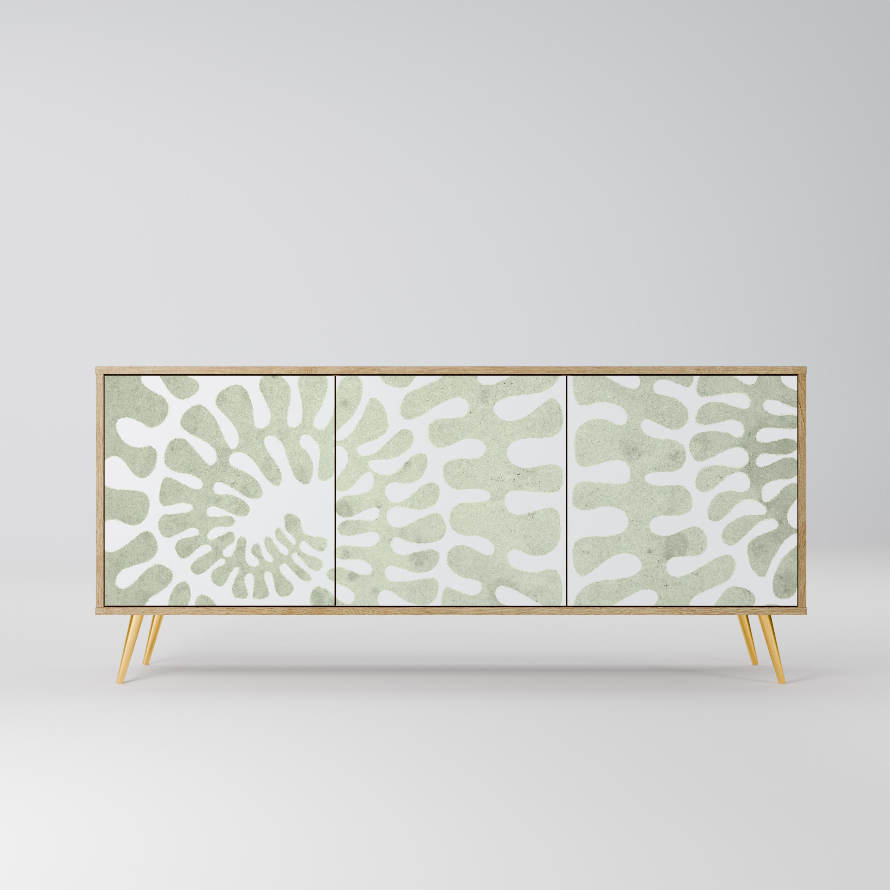 HELIX DANCE 3-Door Sideboard in Oak Effect