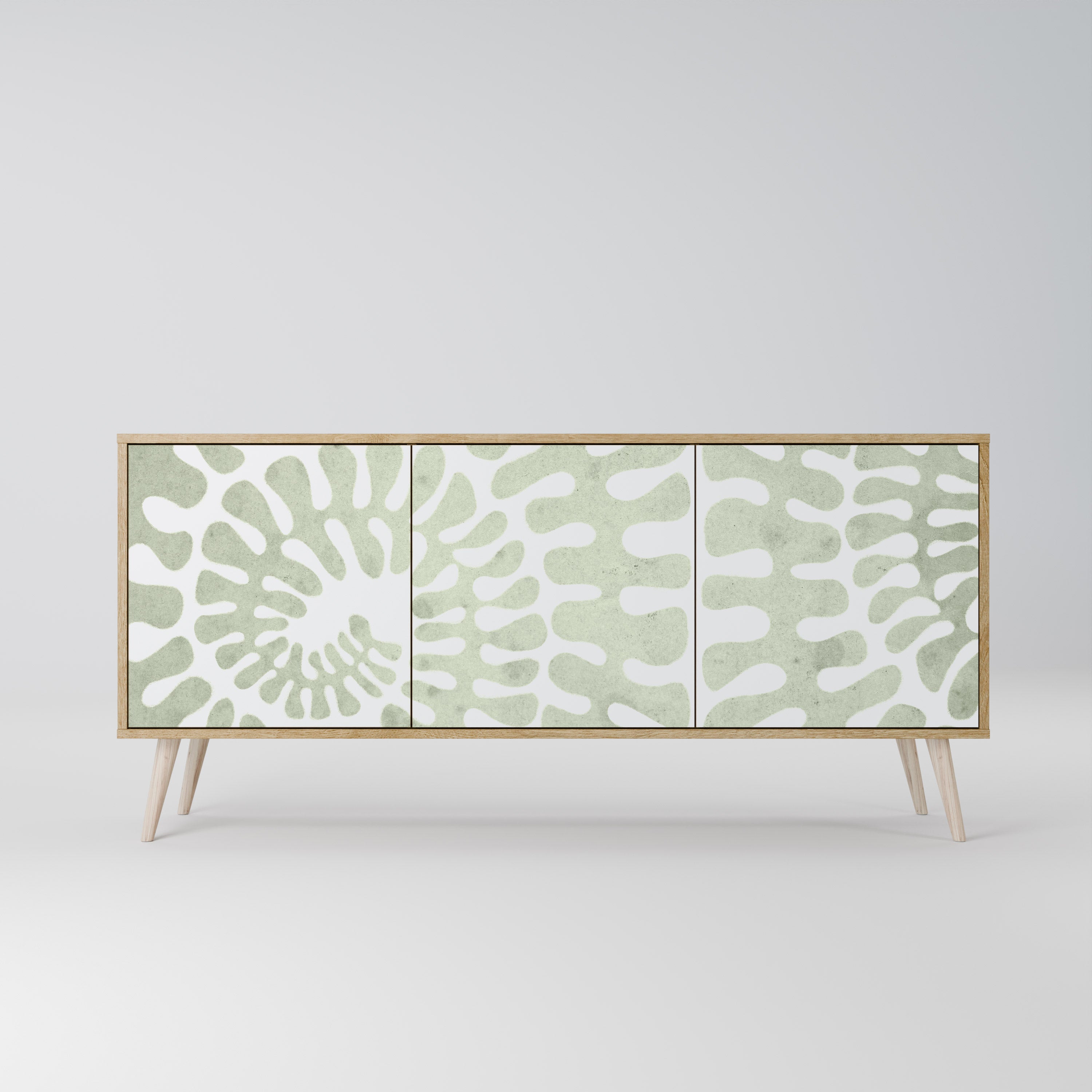 HELIX DANCE 3-Door Sideboard in Oak Effect