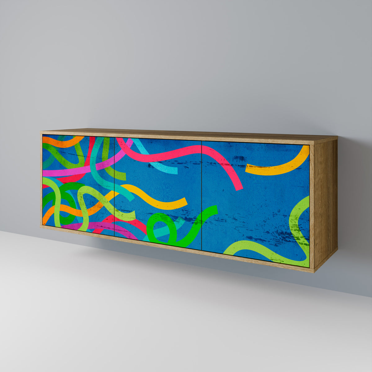 STREAMER TANGLE Aparador de 3 Puertas